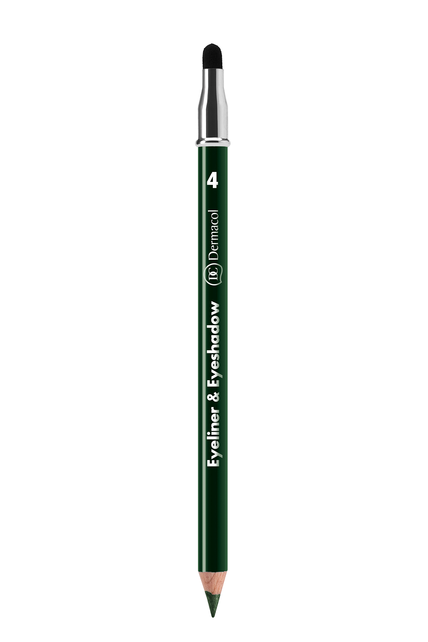 

Олівець для очей Dermacol Eyeliner-Eyeshadow (зелений) з аплікатором 04, 1.6г