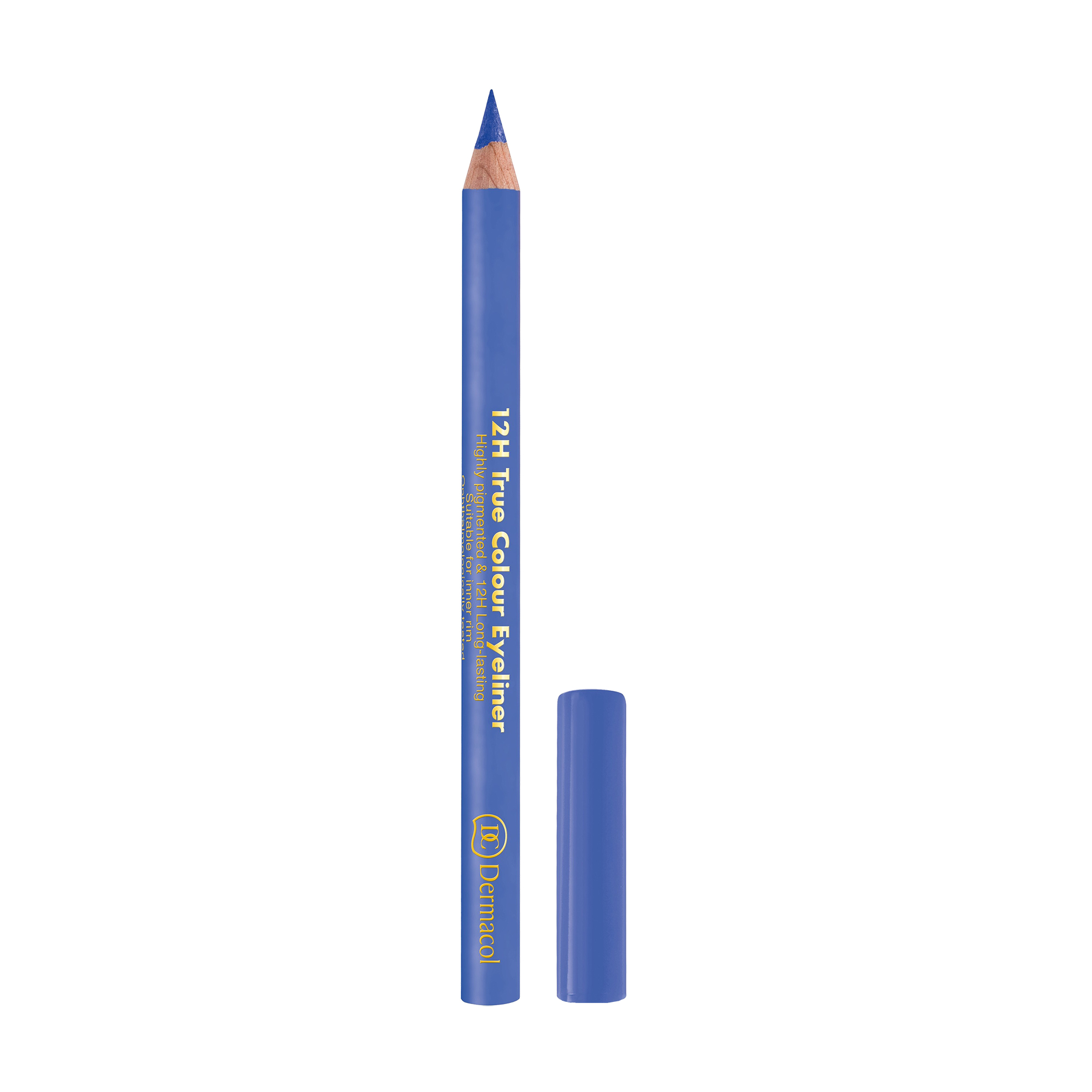 

Стійкий олівець для очей Dermacol 12H True Colour Eyeliner, 02, 2 г