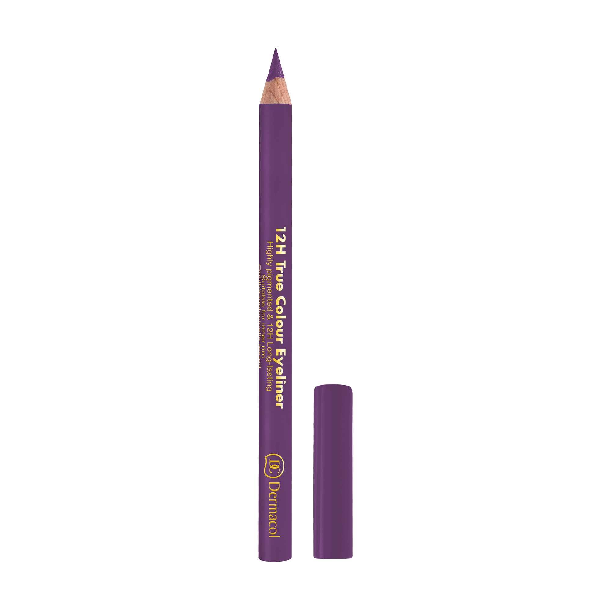 

Стійкий олівець для очей Dermacol 12H True Colour Eyeliner, 03, 2 г