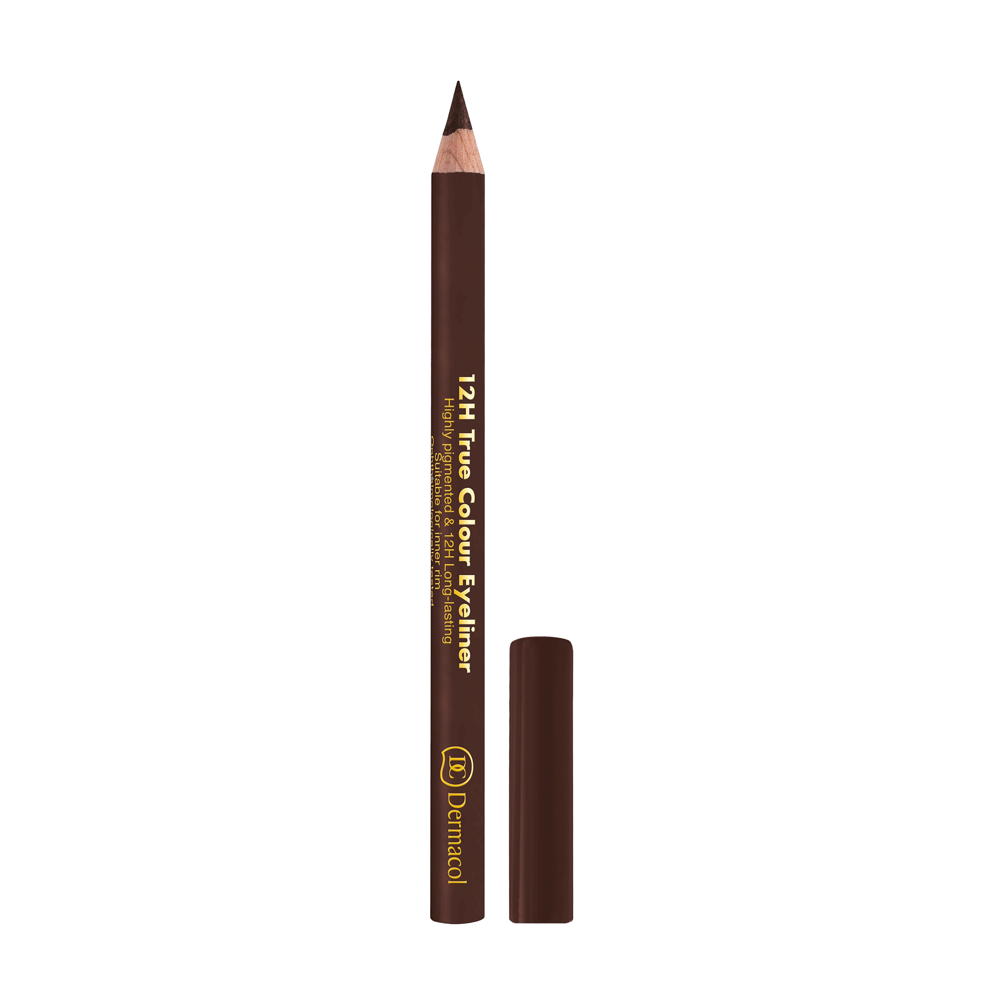 

Стійкий олівець для очей Dermacol 12H True Colour Eyeliner, 06, 2 г