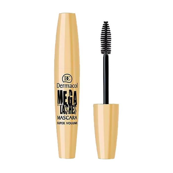 

Туш для вій Dermacol Mega Lashes Mascara Cупер об'єм з панорамним ефектом, чорна, 13 мл