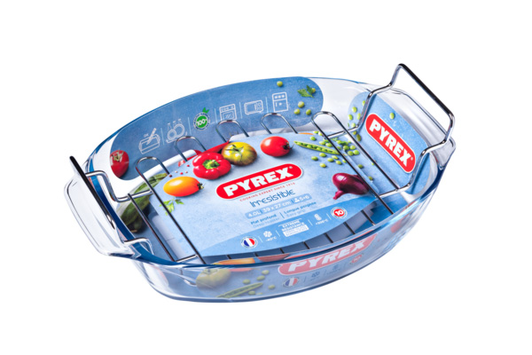 

Форма з решіткою PYREX IRRESISTIBLE, 39х27х9см,412U000