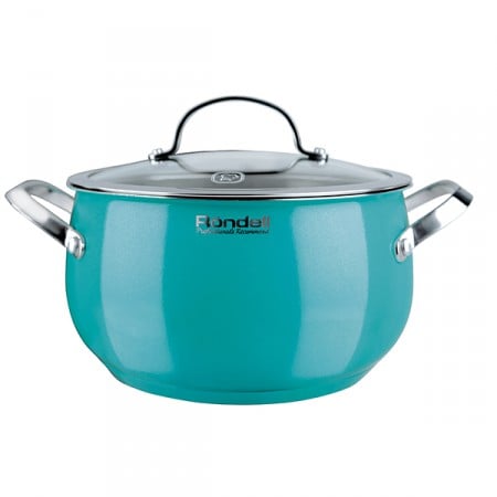 

Каструля RONDELL Turquoise (2.8л) 18см,RDS-717