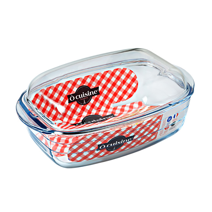 

Гусятниця прямокутна O Cuisine Basic прозора, 3 л (465AC00)
