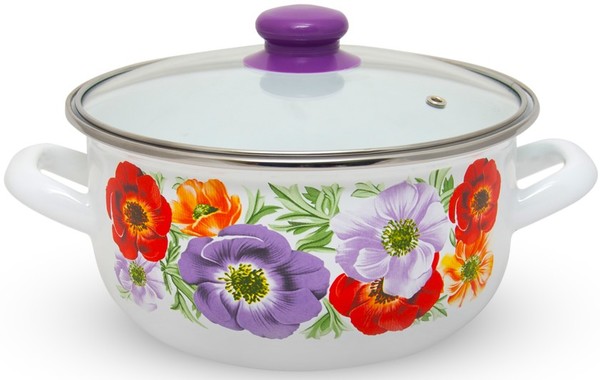 

Каструля INFINITY Flowers промо (1.5л) 16см,6373825