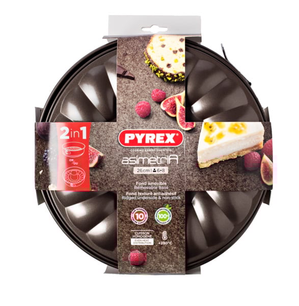

Форма кекс+пиріг PYREX ASIMETRIA, 26см,AS26DT0