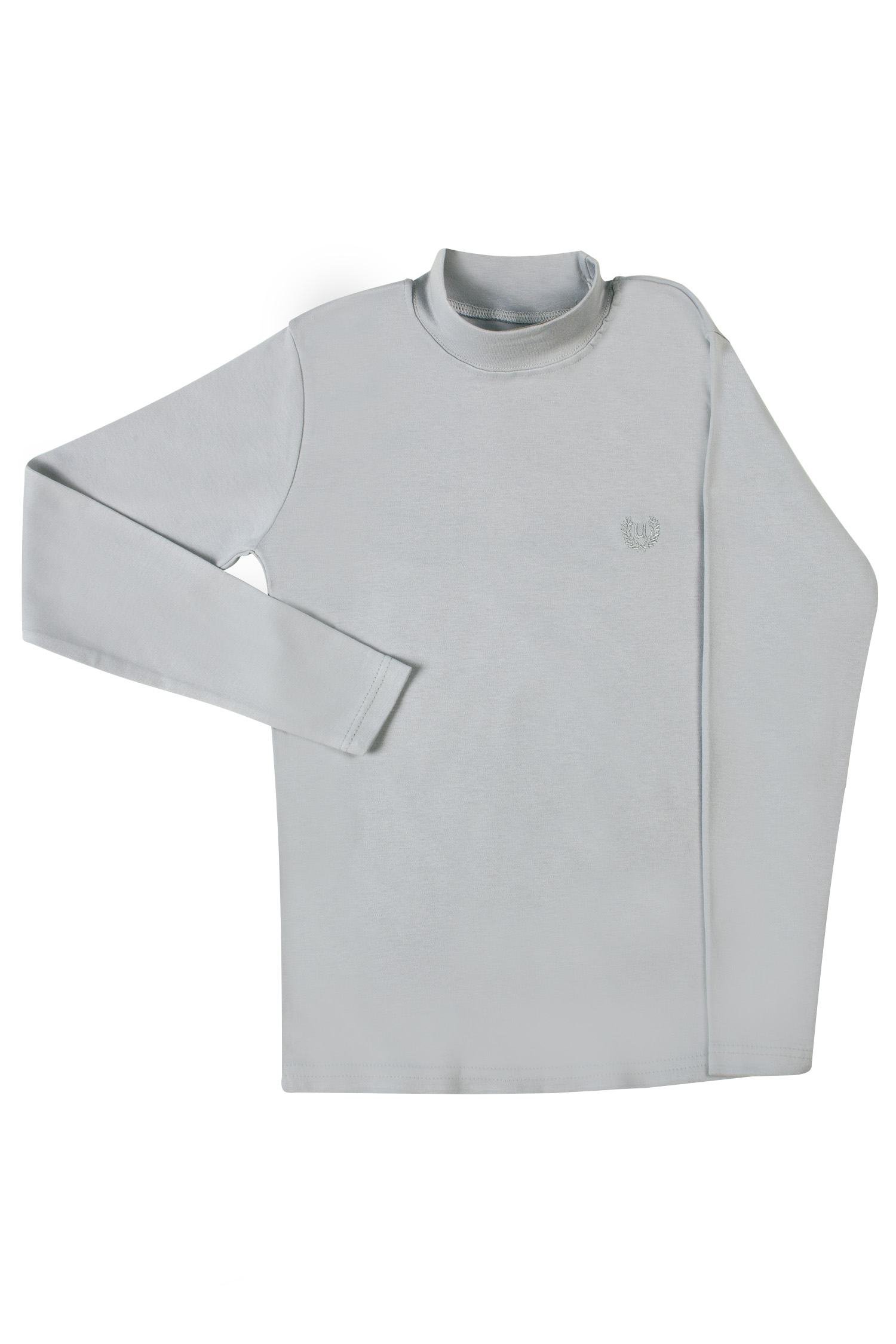 

Гольфик дитячий Umka для хлопчика р.11 зріст 140-146 сірий Буква U 3B / Gray18 / 06-11