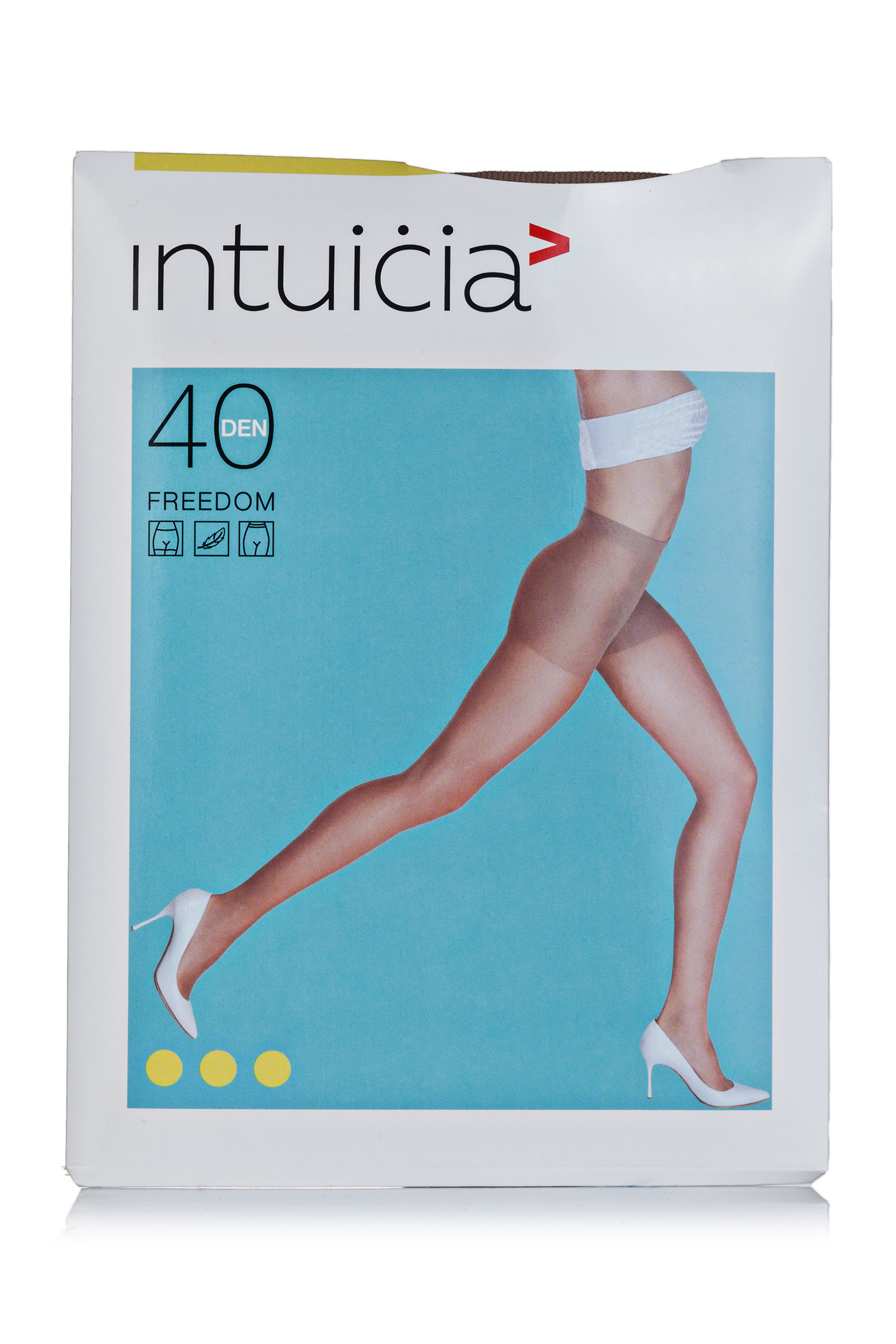 

Колготи жіночі Intuicia FREEDOM 40 ден чорний р.2