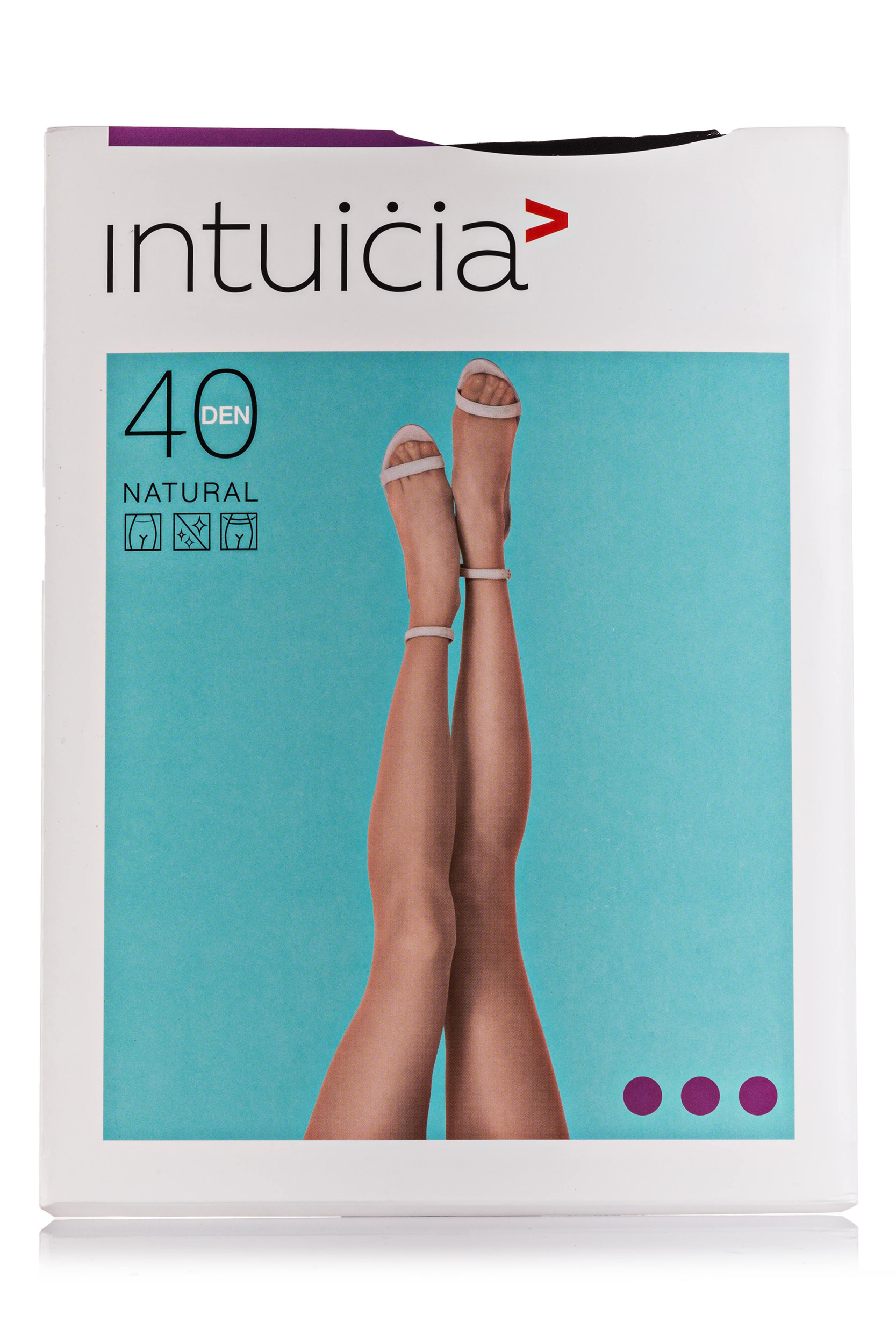 

Колготи жіночі Intuicia NATURAL 40 ден бежевий р.2