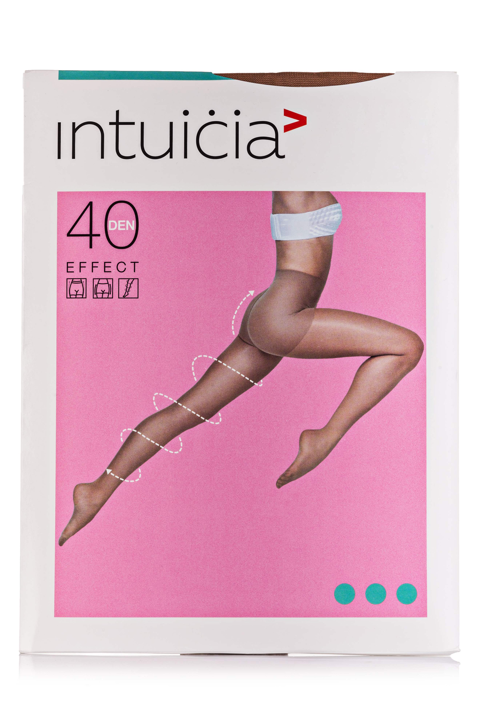 

Колготи жіночі Intuicia EFFECT 40 ден тілесний р.5