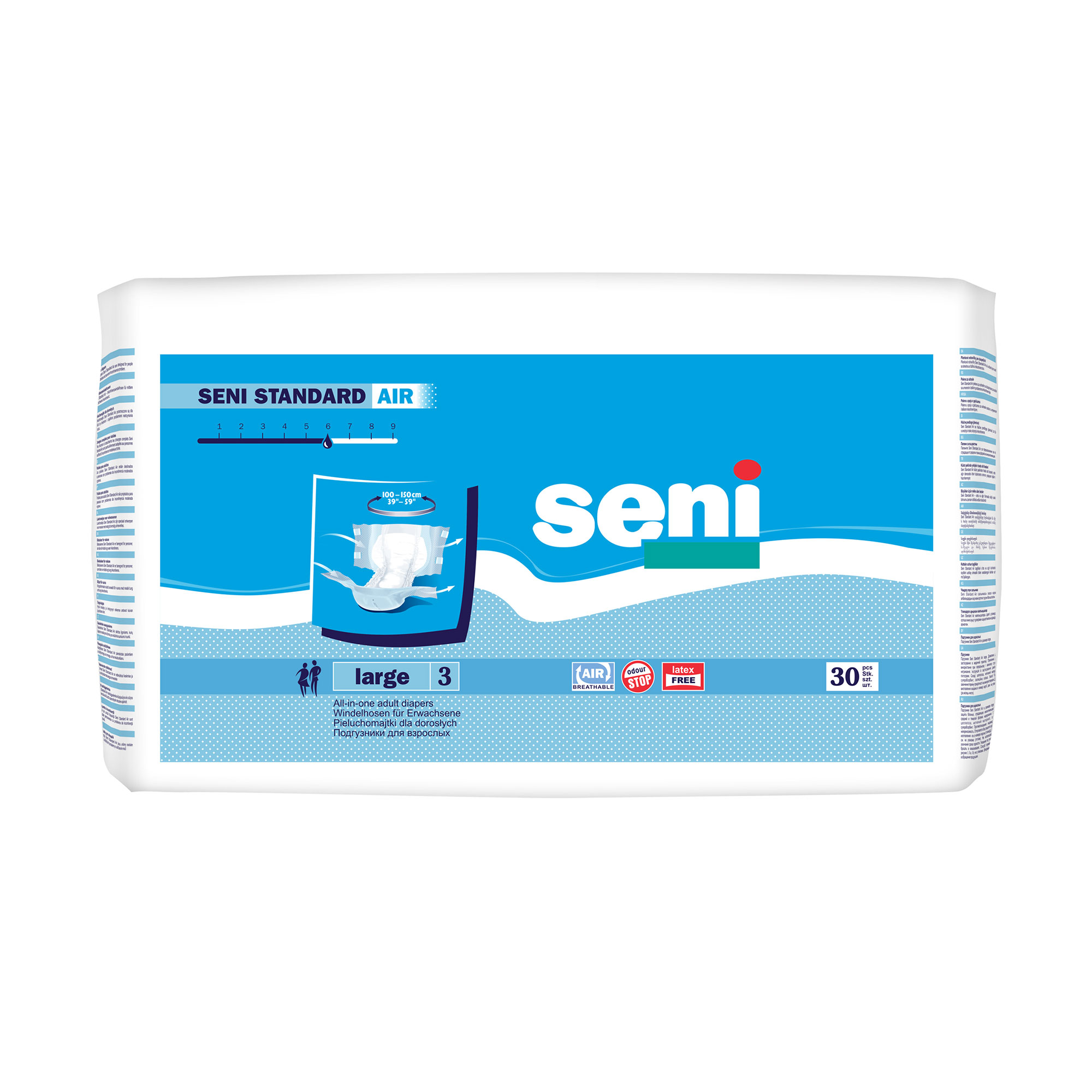 

Підгузки для дорослих Seni Standard AIR Large, 30 шт