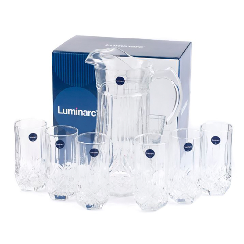 

Набір для напоїв Luminarc Brighton, 7 предметів (N0782)