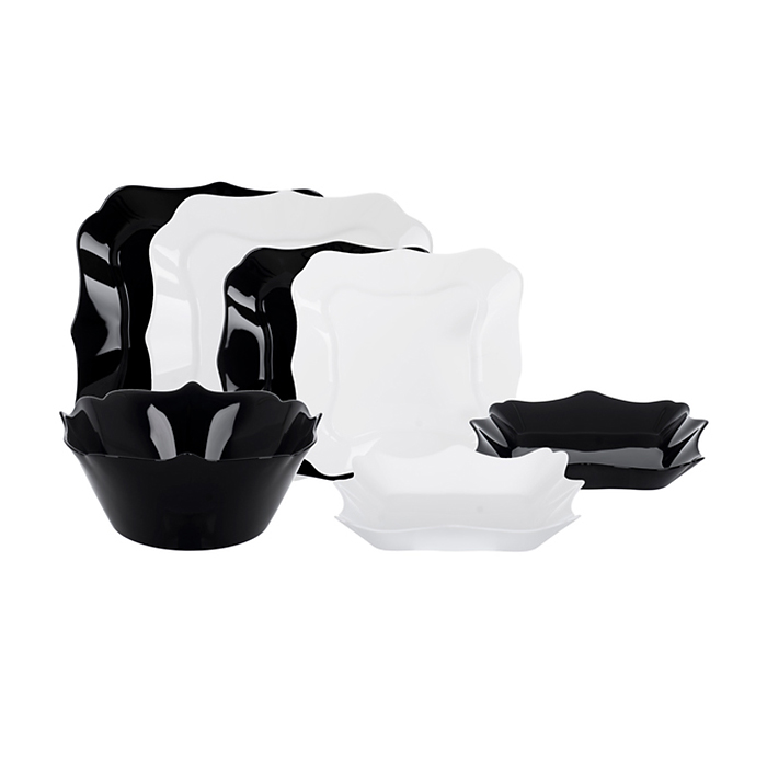 

Столовий сервіз Luminarc Authentic Black&White, 19 предметів (E6195)