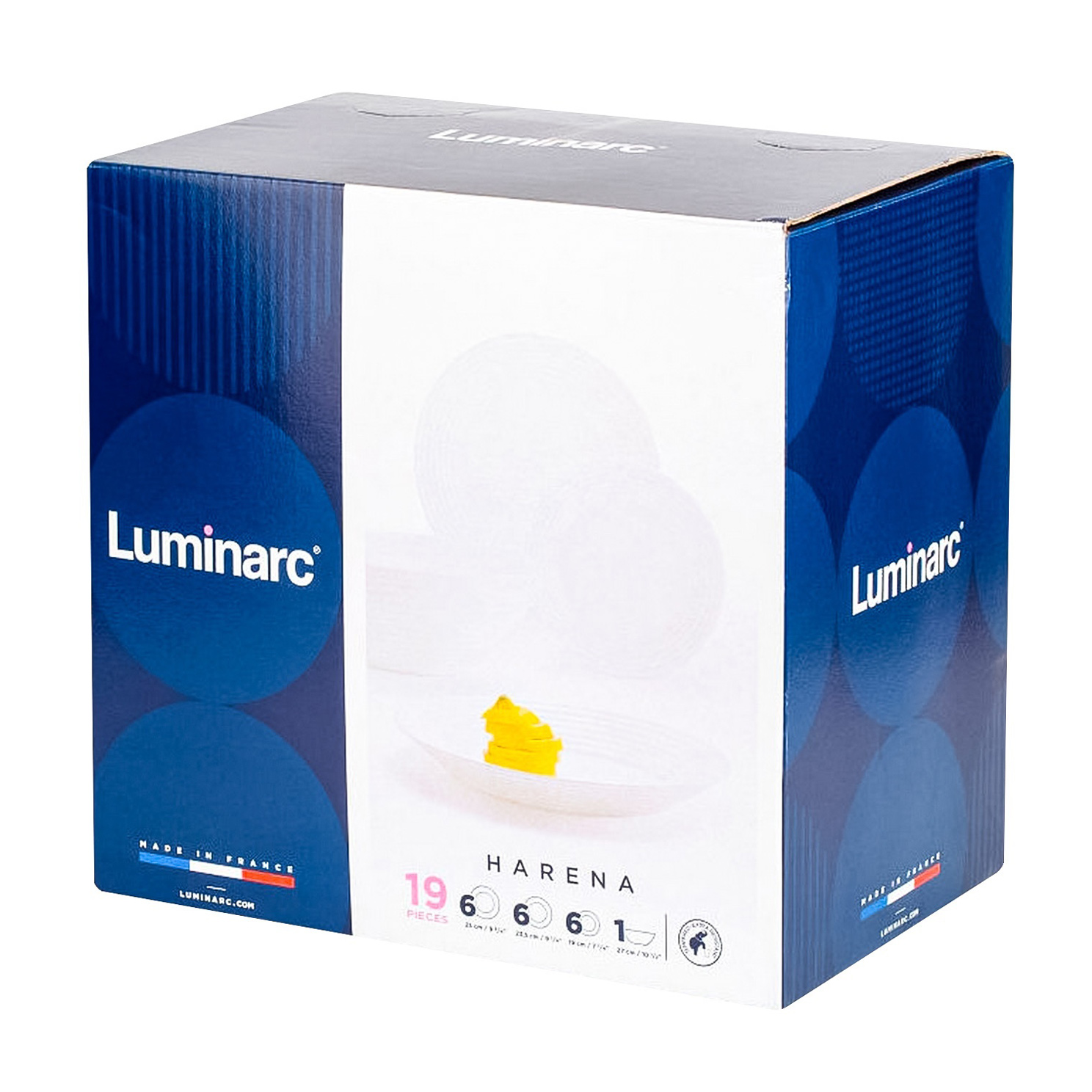 

Столовий сервіз Luminarc Harena білий, 19 предметів (L3271)