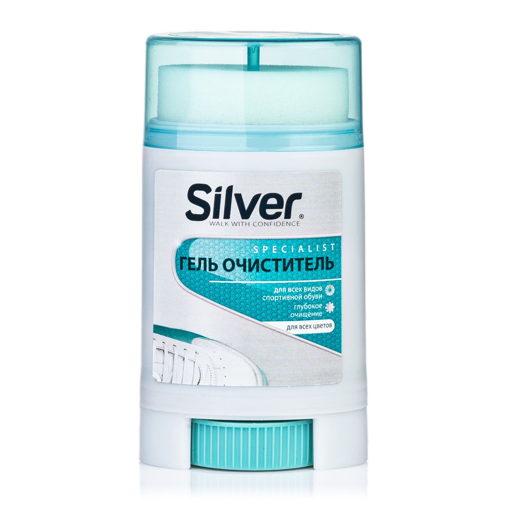 

Гель-очисник Silver для спортивного взуття, 50 мл