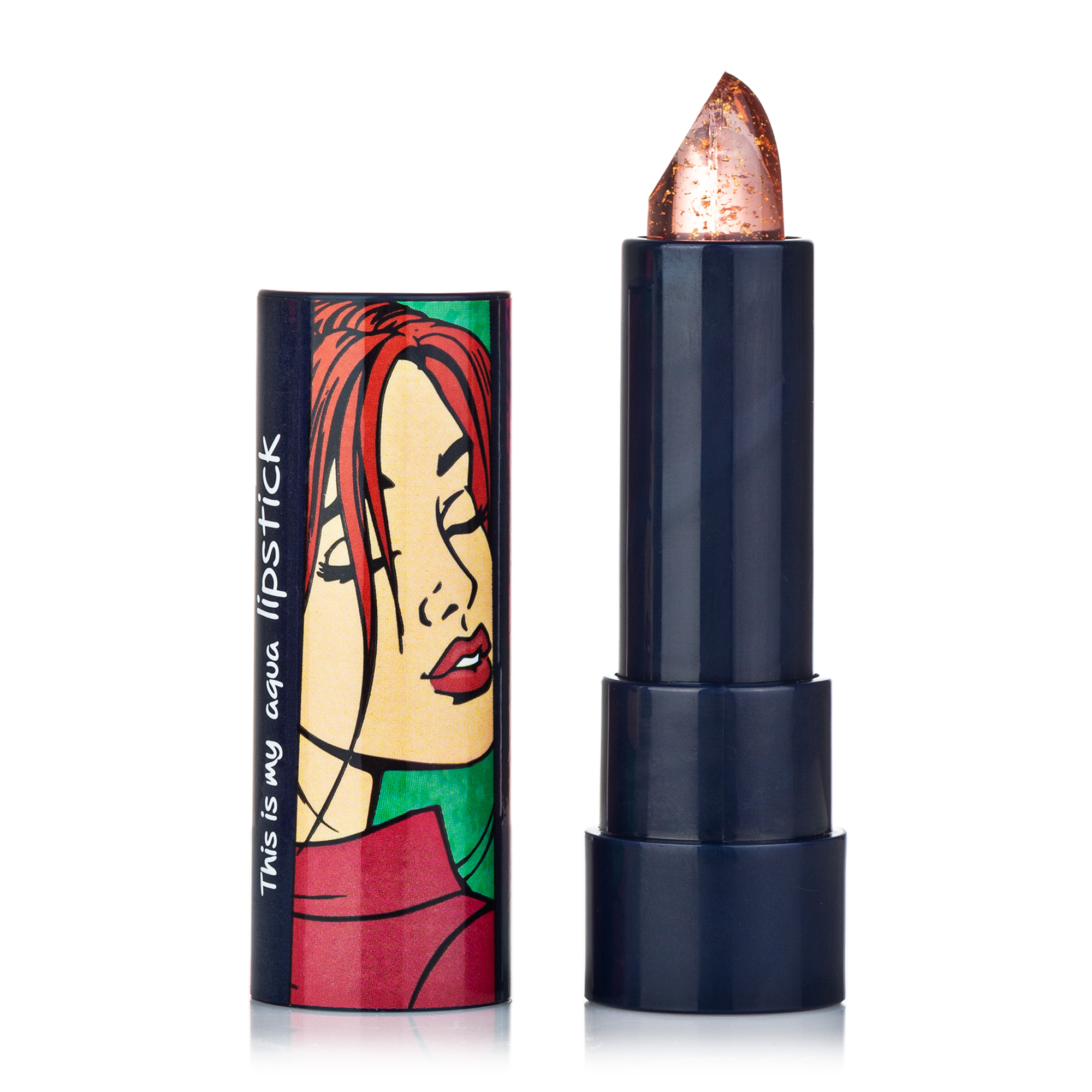 

Помада для губ GlamBee Selfie Lipstick гелева тон 02, 3,5г