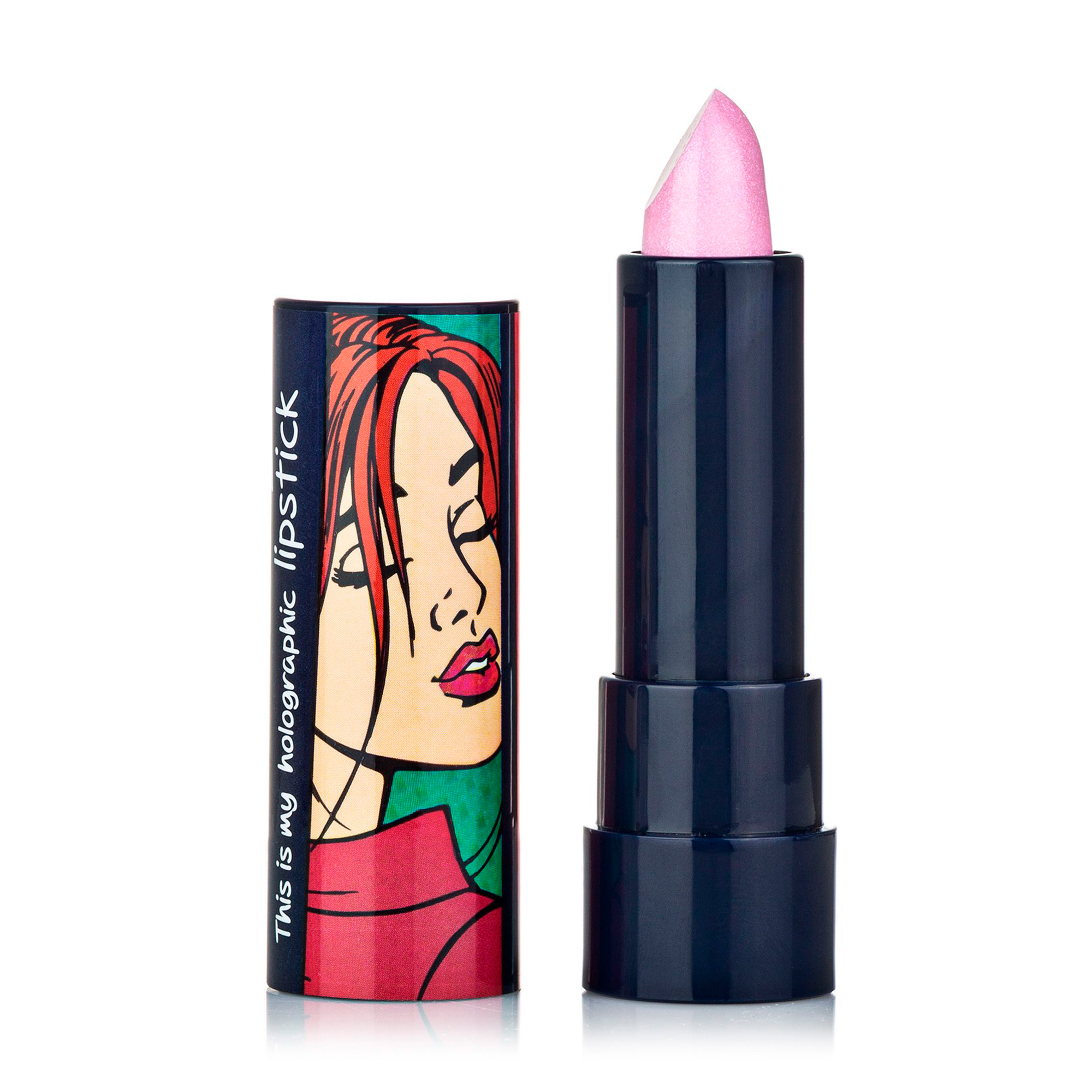 

Помада для губ GlamBee Selfie Lipstick голографік тон 04, 3,5г