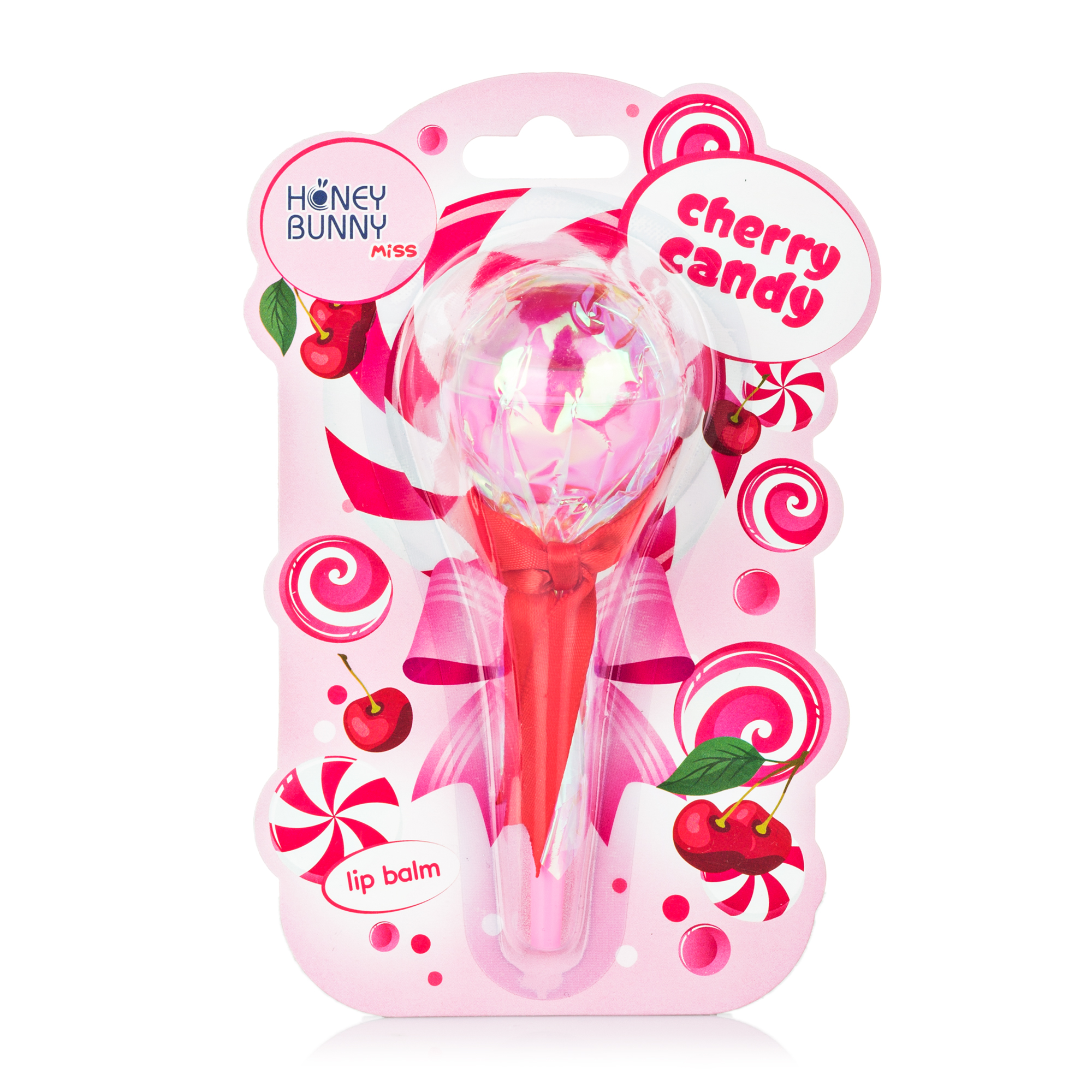 

Бальзам для губ Honey Bunny дитячий Candy Cherry з ароматом вишні, 5.5г