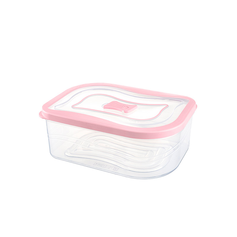 

Контейнер для продуктів Titiz Plastik River рожевий 1л,AP-9038-PK