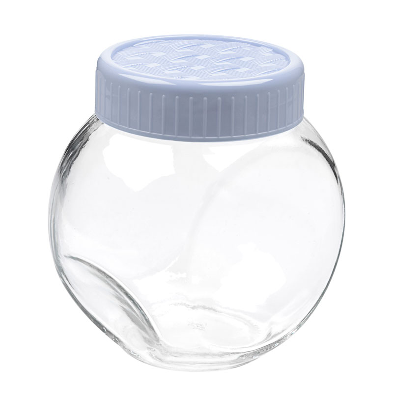 

Ємність для продуктів Titiz Plastik Lattice скляна бузкова 0,5л,KC-158-LI