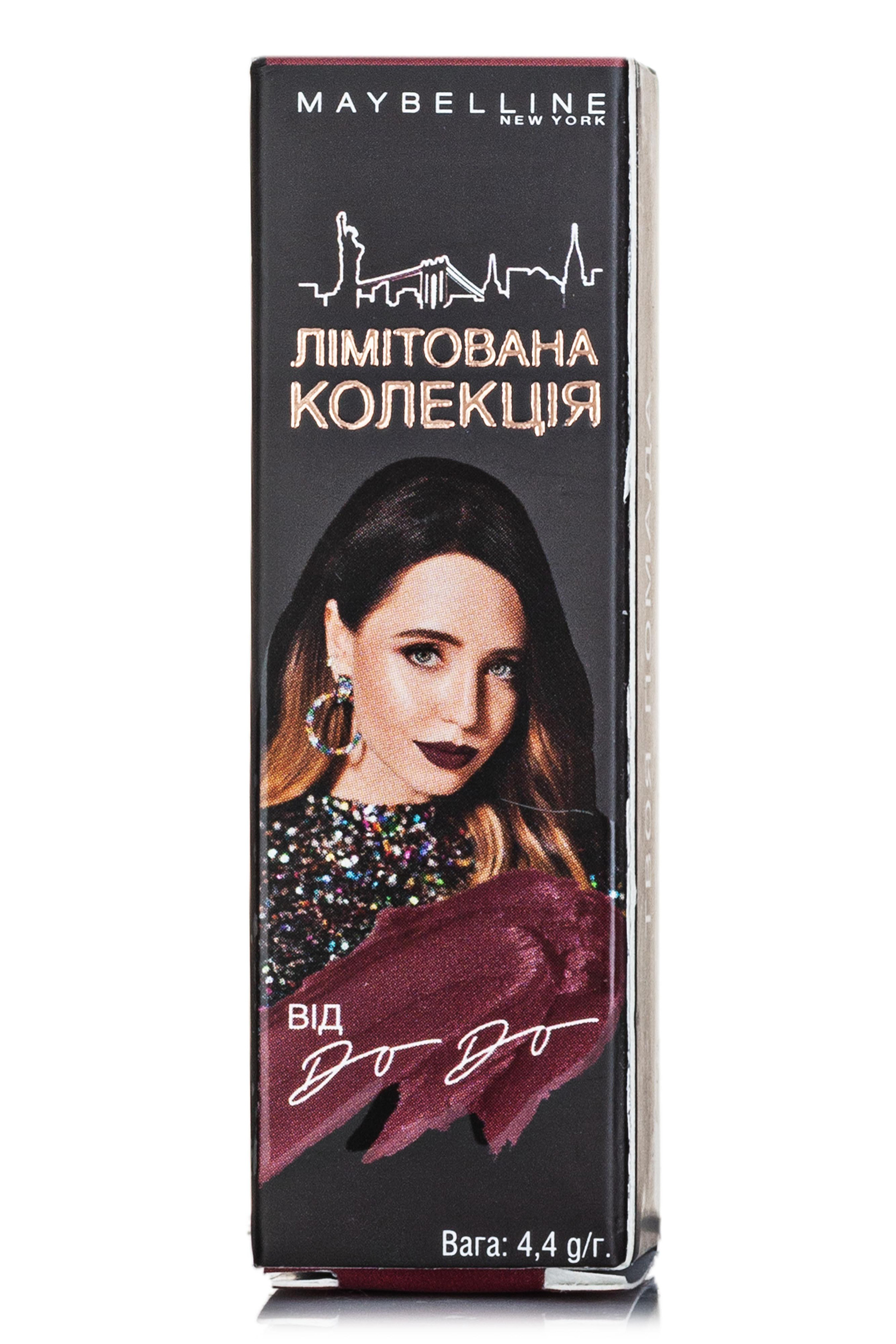 

Губна помада Maybelline New York Color Sensational Matte тон 978 Пристрасний бургунді, 4,4г