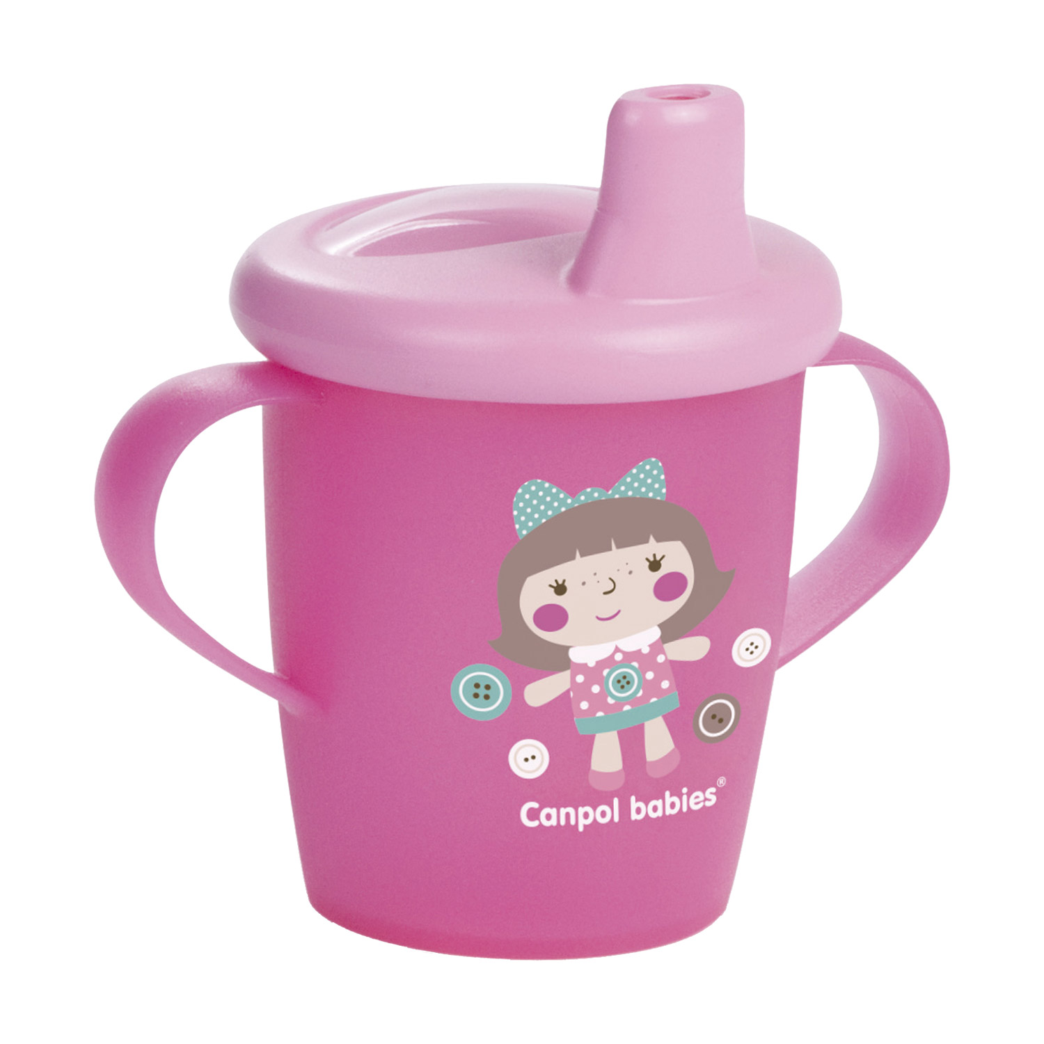 

Уцінка! Чашка-непроливайка Canpol Babies Toys, рожева, 250 мл (31/200_pin)