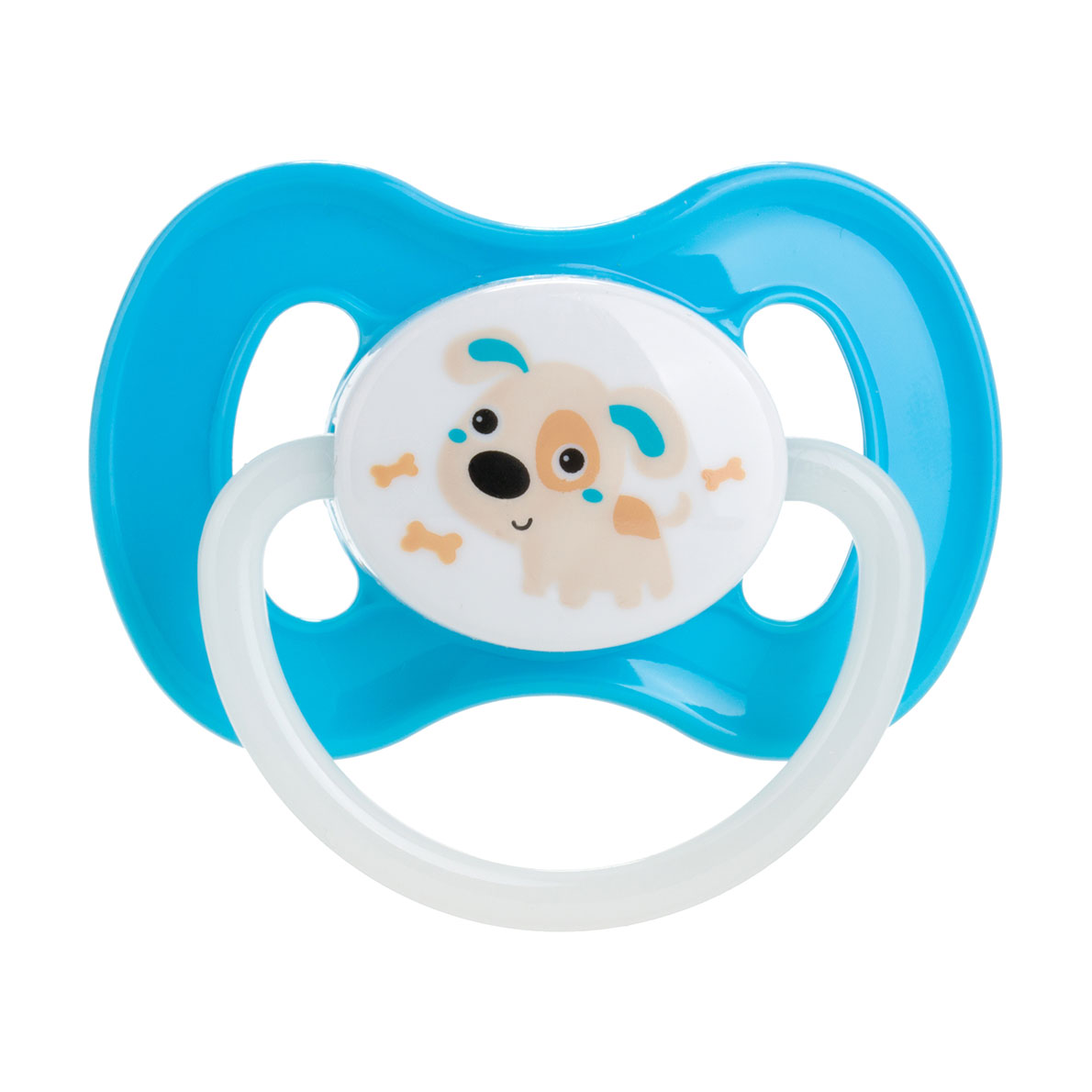 

Пустушка Canpol Babies Bunny & Company латексна кругла 0-6 міс. бірюзова