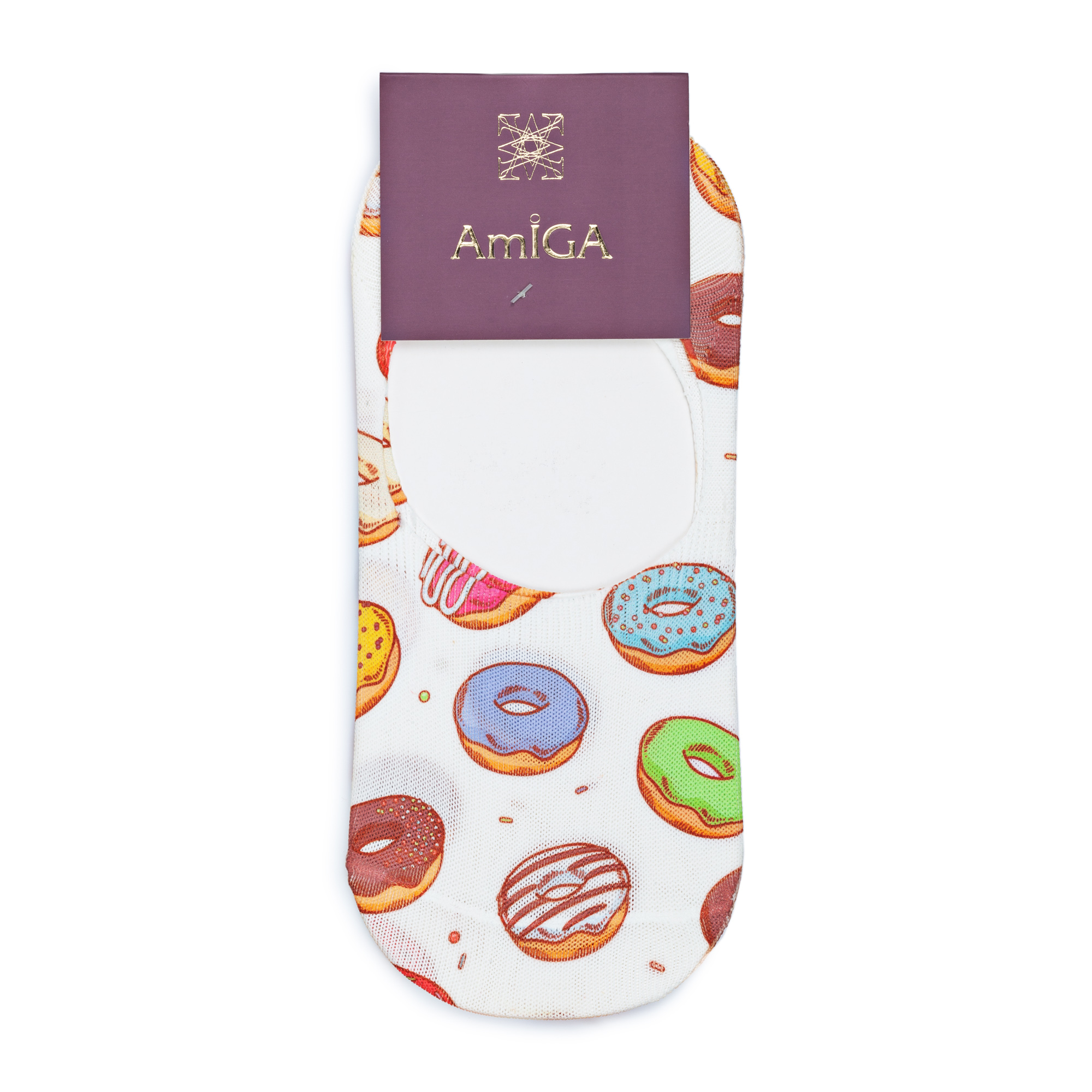 

Шкарпетки жiночi AmiGA чешки донатс р.23-25