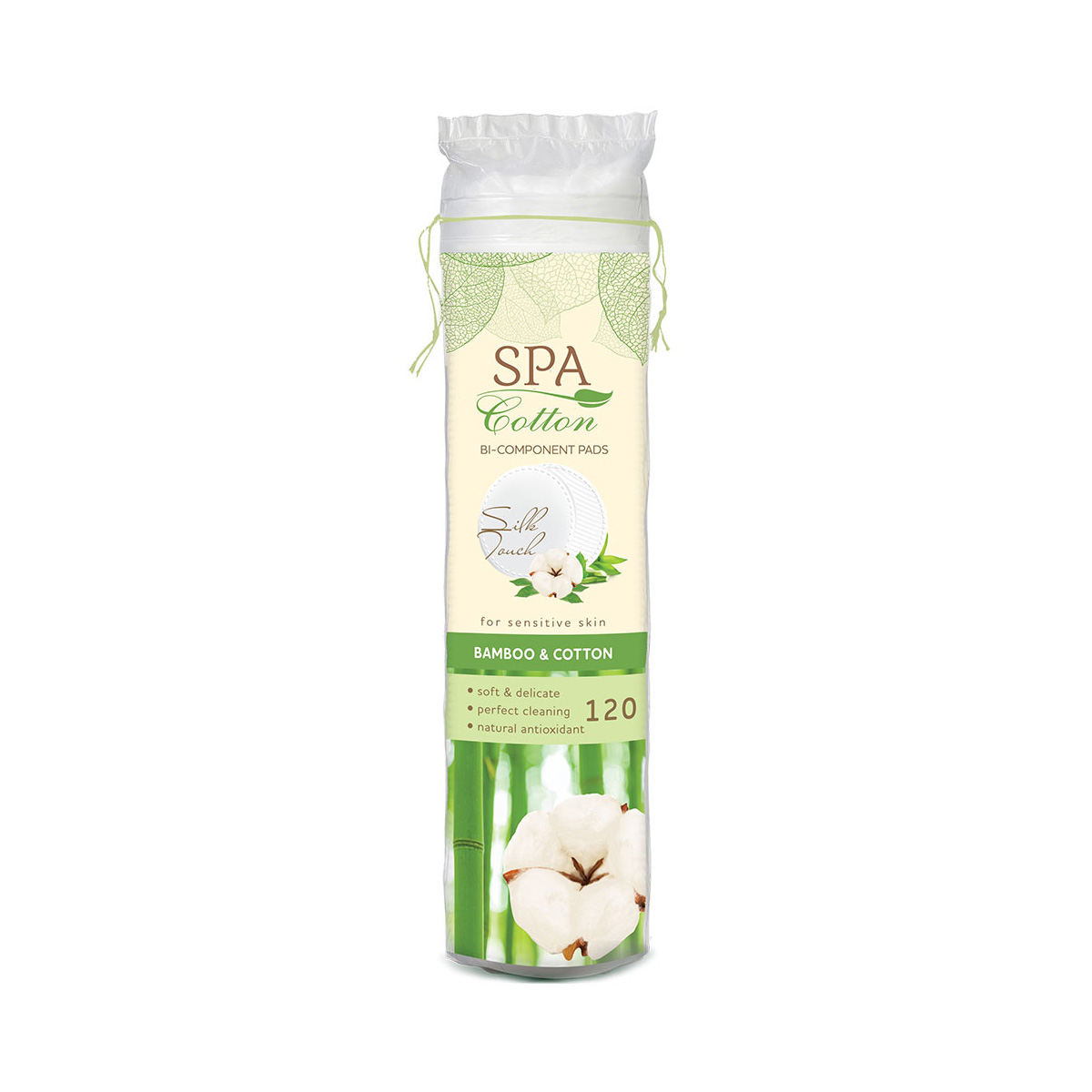 

Ватні диски Спа Коттон NATUREE Bamboo&Cotton, 120 шт