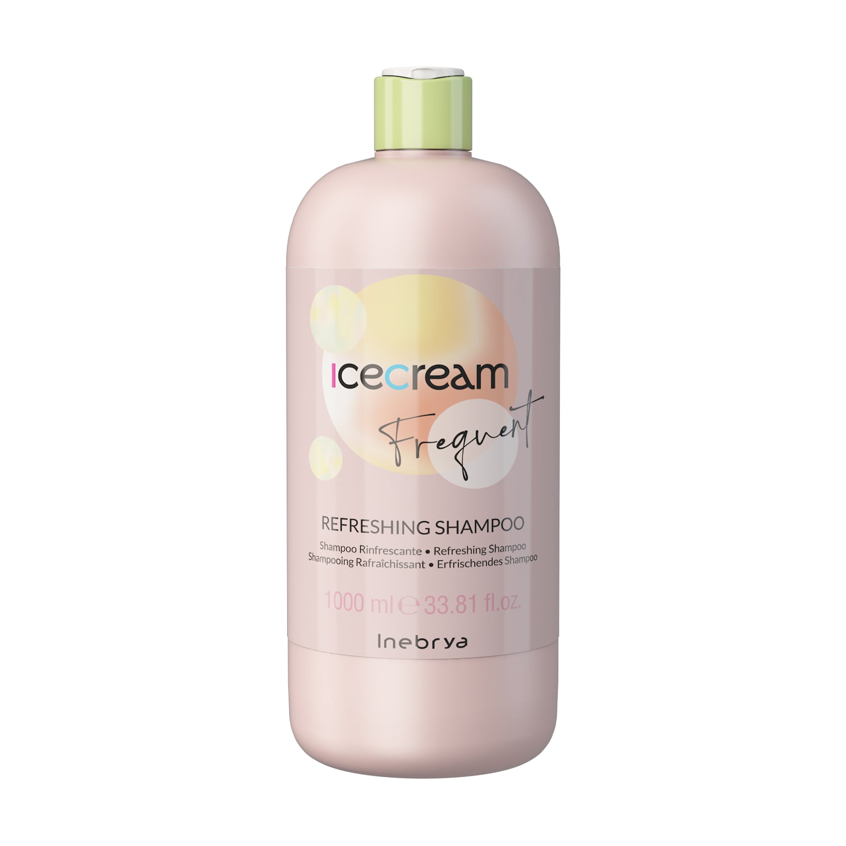

Шампунь для волосся Inebrya Ice Cream Refreshing Shampoo освіжальний, з м'ятою, 1 л