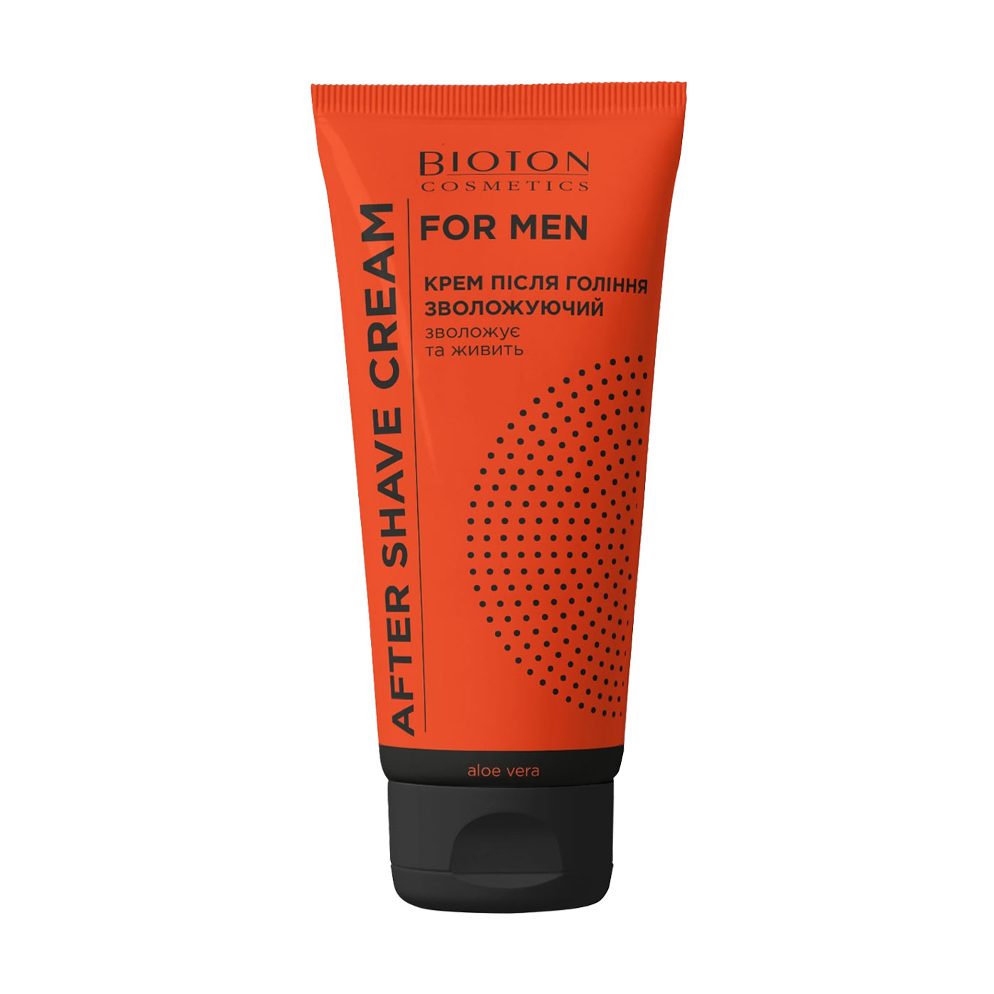 

Зволожувальний крем після гоління Bioton Cosmetics For Men чоловічий, з алое вера, 75 мл