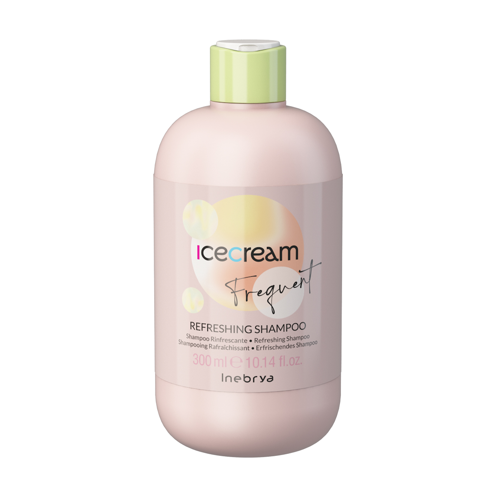 

Шампунь для волосся Inebrya Ice Cream Refreshing Shampoo освіжальний, з м'ятою, 300 мл
