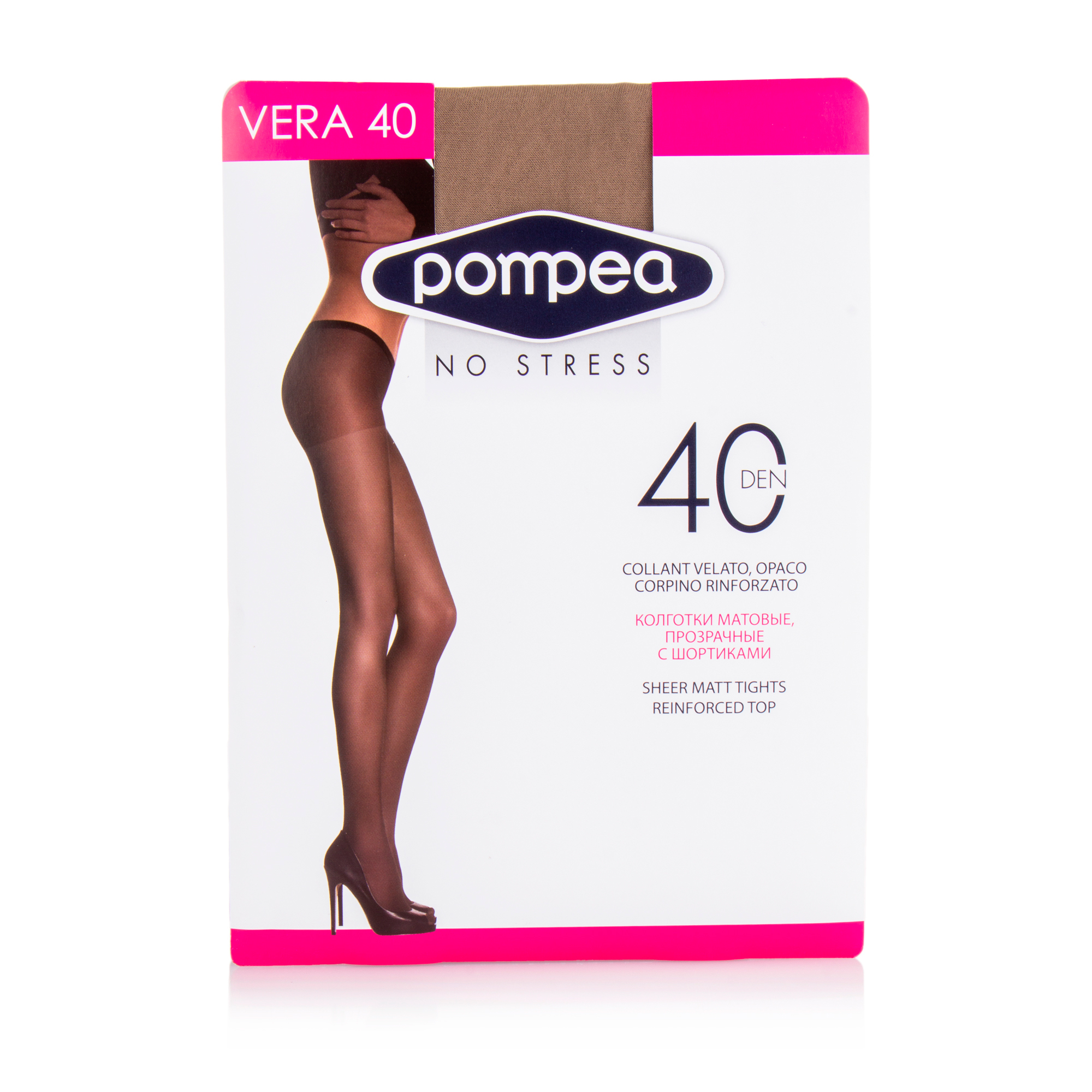 

Колготки жіночі POMPEA VERA 40 ден nature р.4L