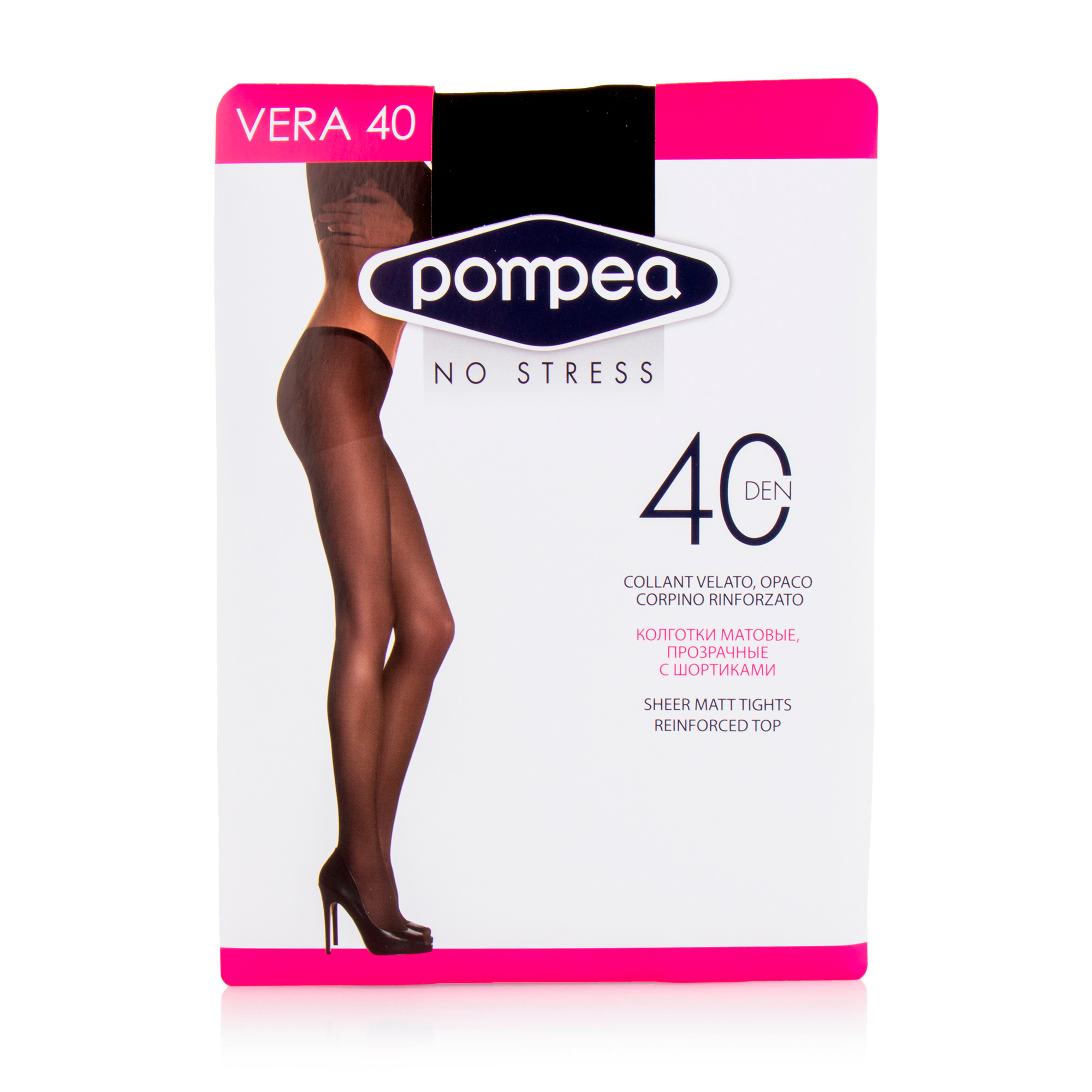 

Колготки жіночі POMPEA VERA 40 ден nero р.4L