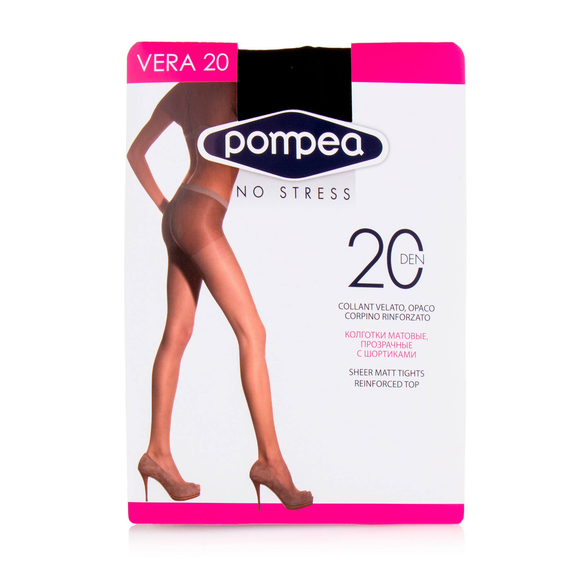 

Колготки жіночі POMPEA VERA 20 ден nero р.4L
