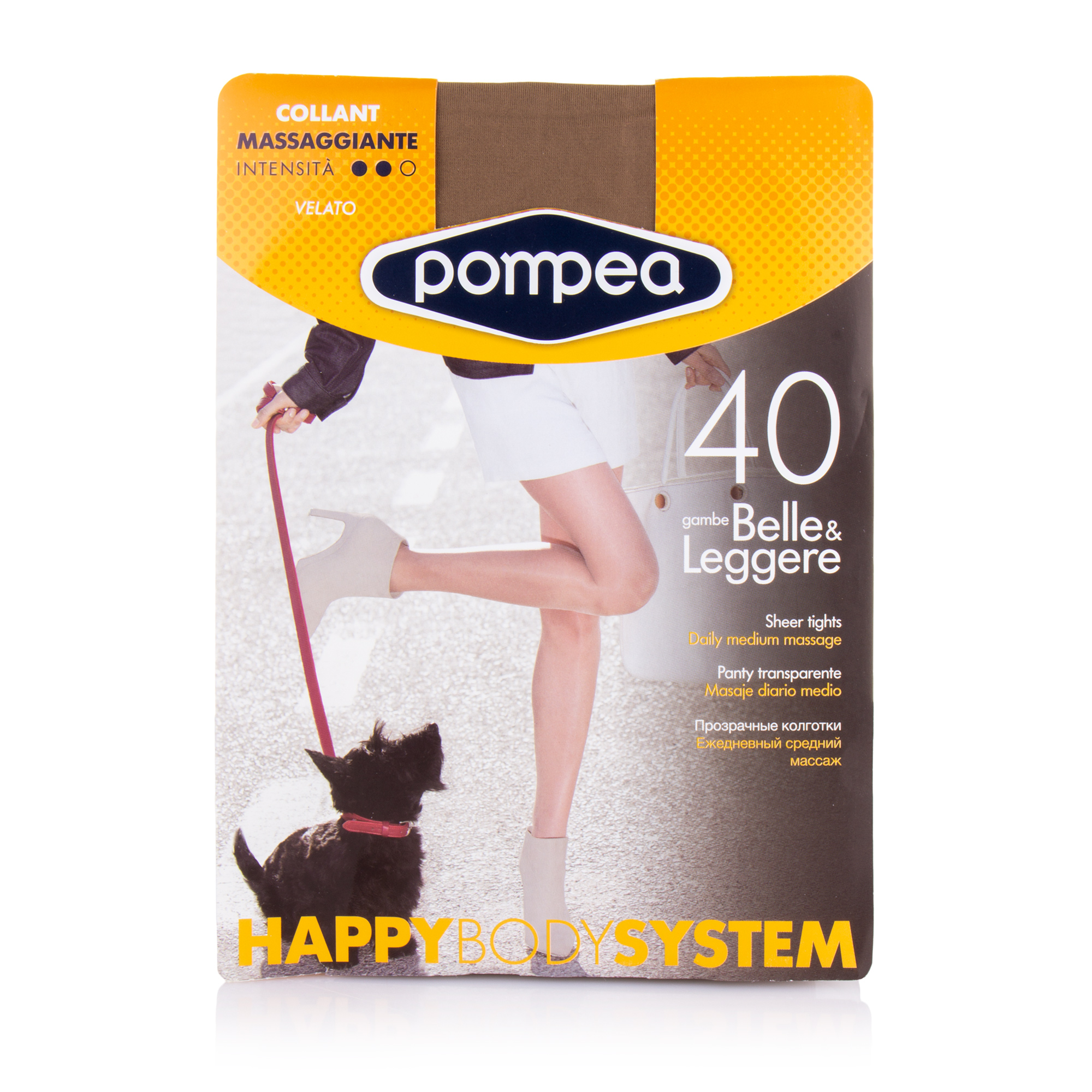 

Колготки жіночі POMPEA HBS CL 40 ден skin р.4L