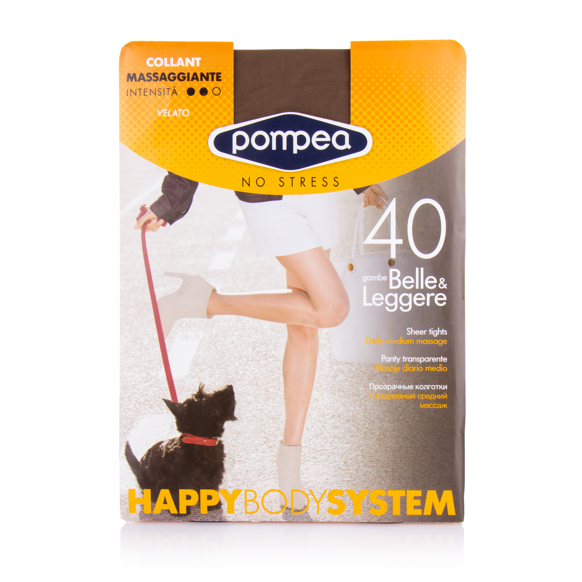 

Колготки жіночі POMPEA HBS CL 40 ден bronze р.XL
