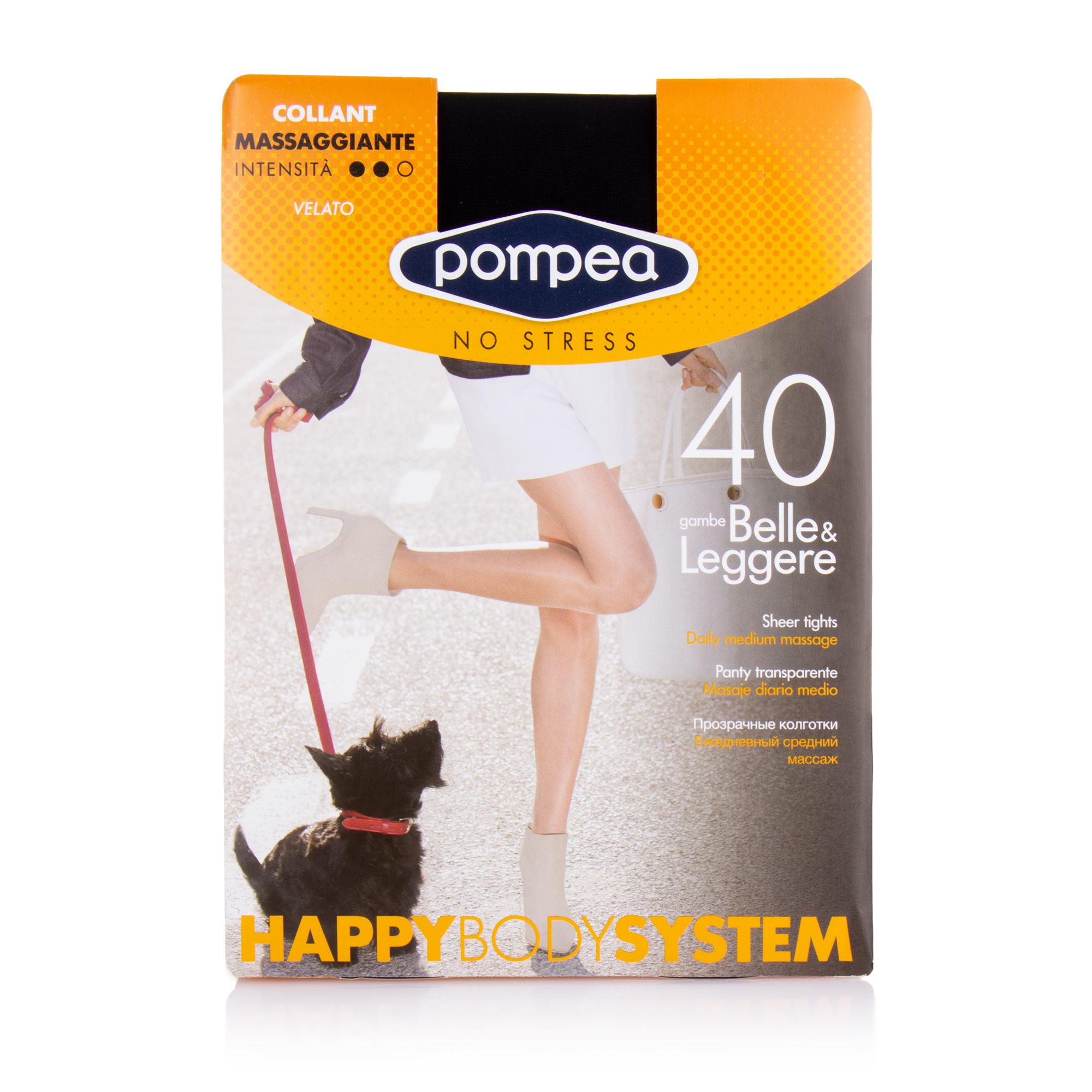 

Колготки жіночі POMPEA HBS CL 40 ден black р.4L