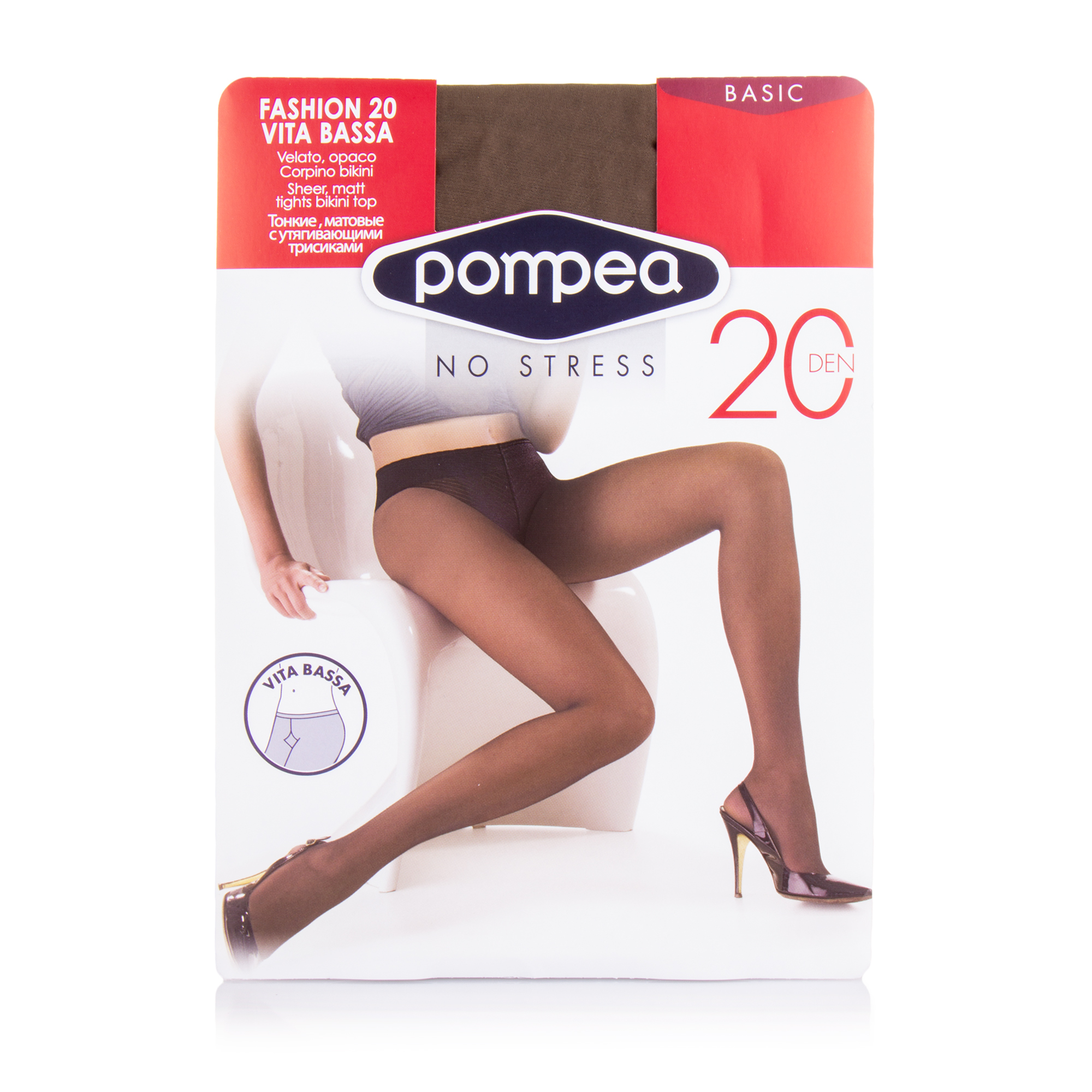 

Колготки жіночі POMPEA Fashion V.B. 20 ден arena р.3M
