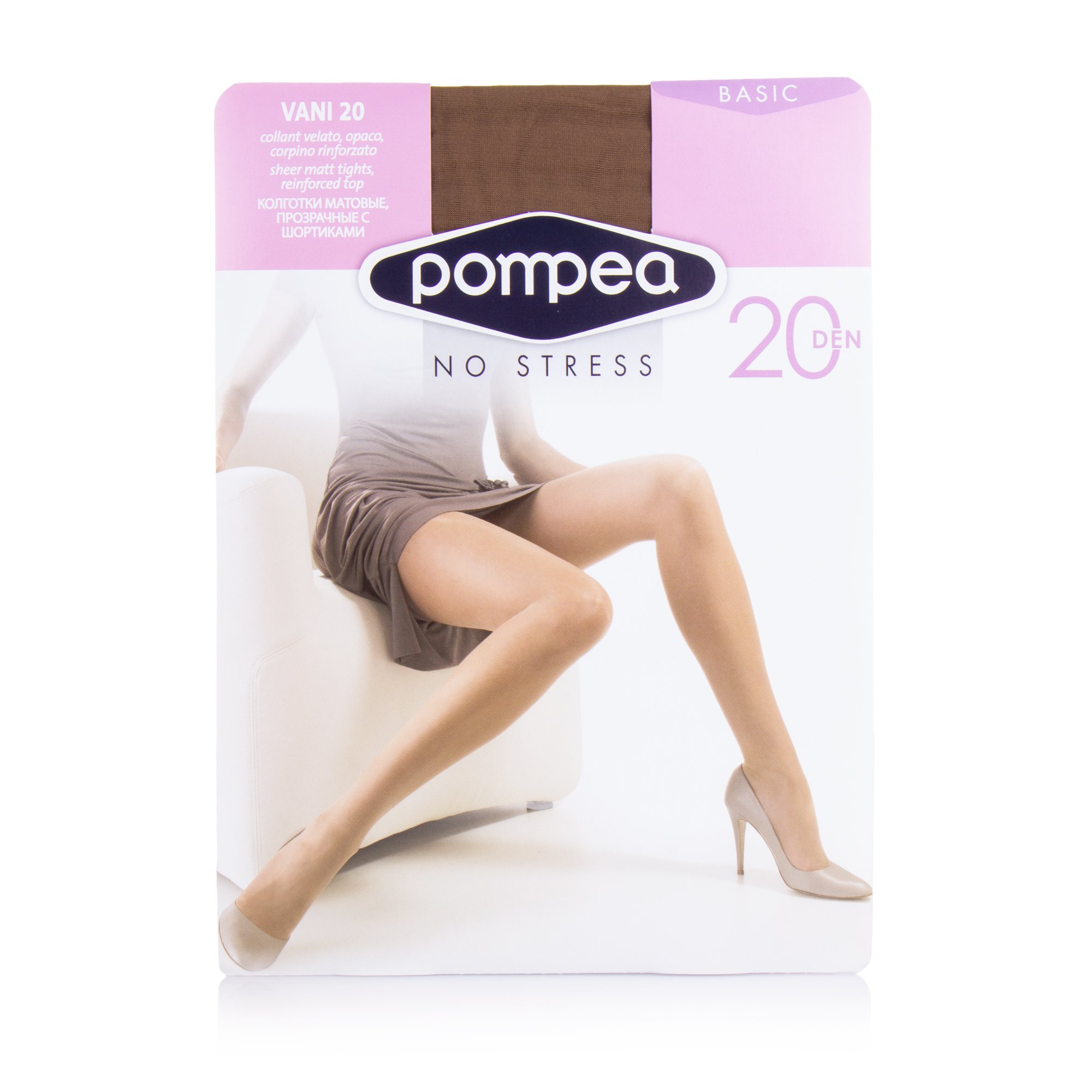 

Колготки жіночі POMPEA VANI 20 ден daino р.1 / 2S