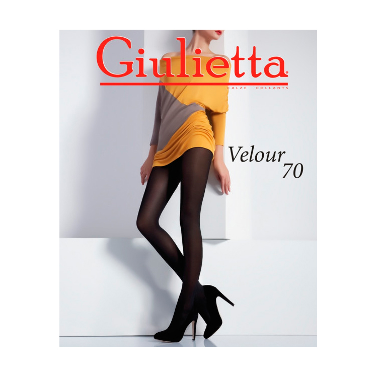 

Колготки жіночі Giulietta Velour 150 DEN nero р.5