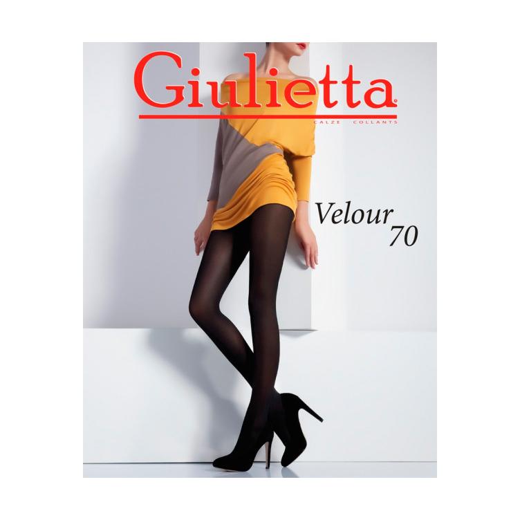 

Колготки жіночі Giulietta Velour 150 DEN nero р.4