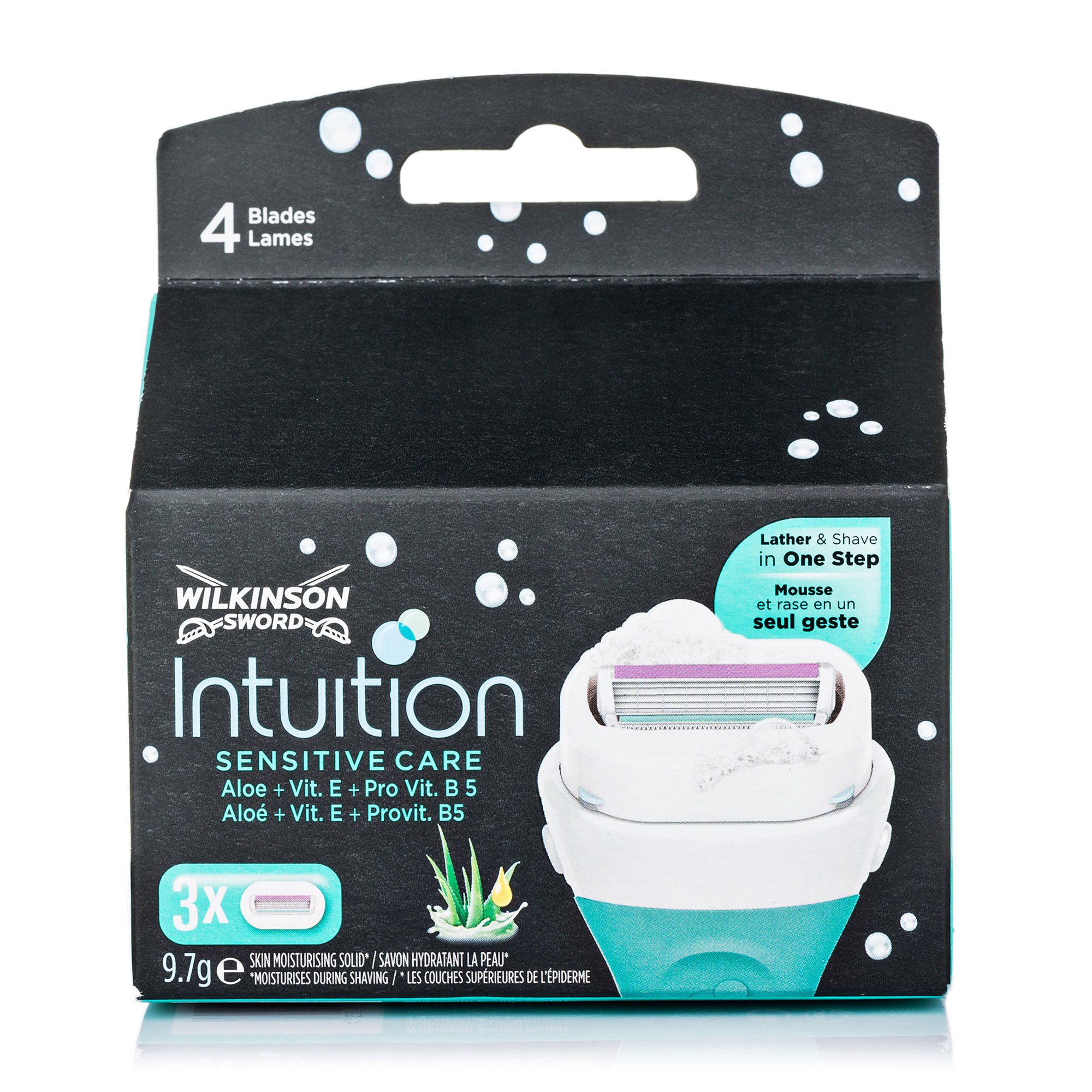 

Уцінка! Картридж Wilkinson Sword Intuition Sensitive жіночий, 3шт