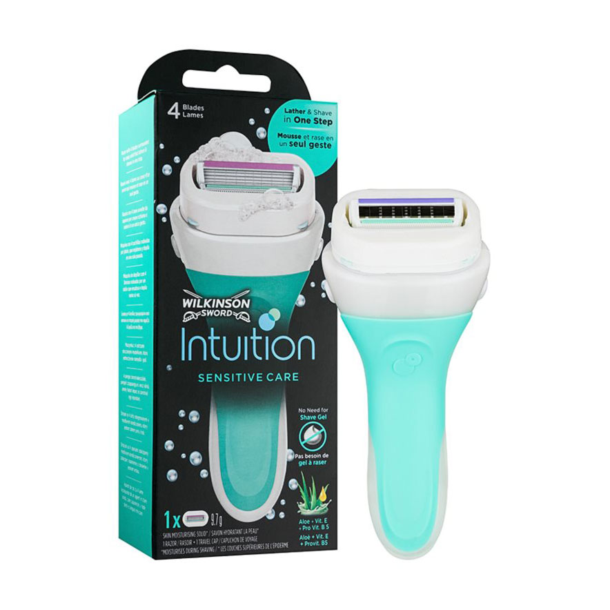 

Станок для гоління жіночий Wilkinson Sword Intuition Sensitive Care + 1 змінне лезо