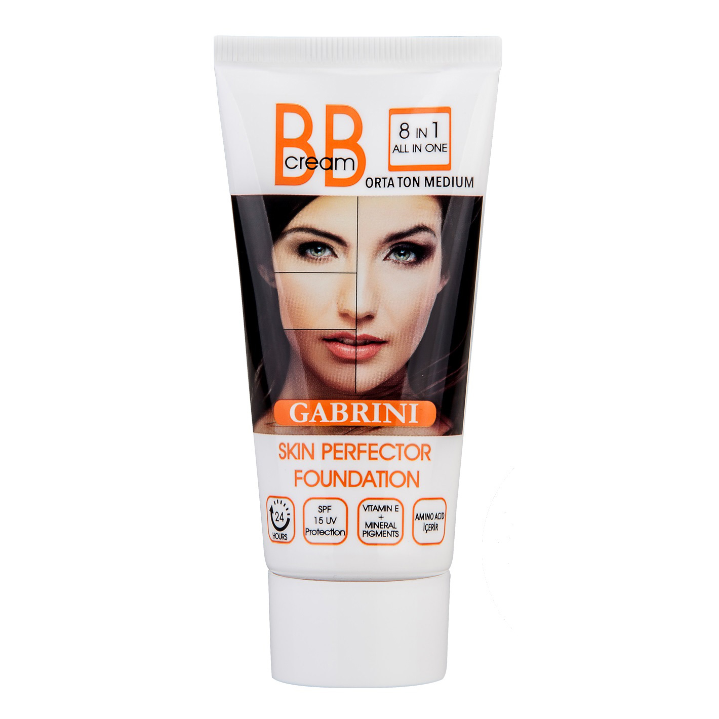 

Крем ВВ Gabrini 8in1 Skin Perfector Foundation SPF15 medium 35мл