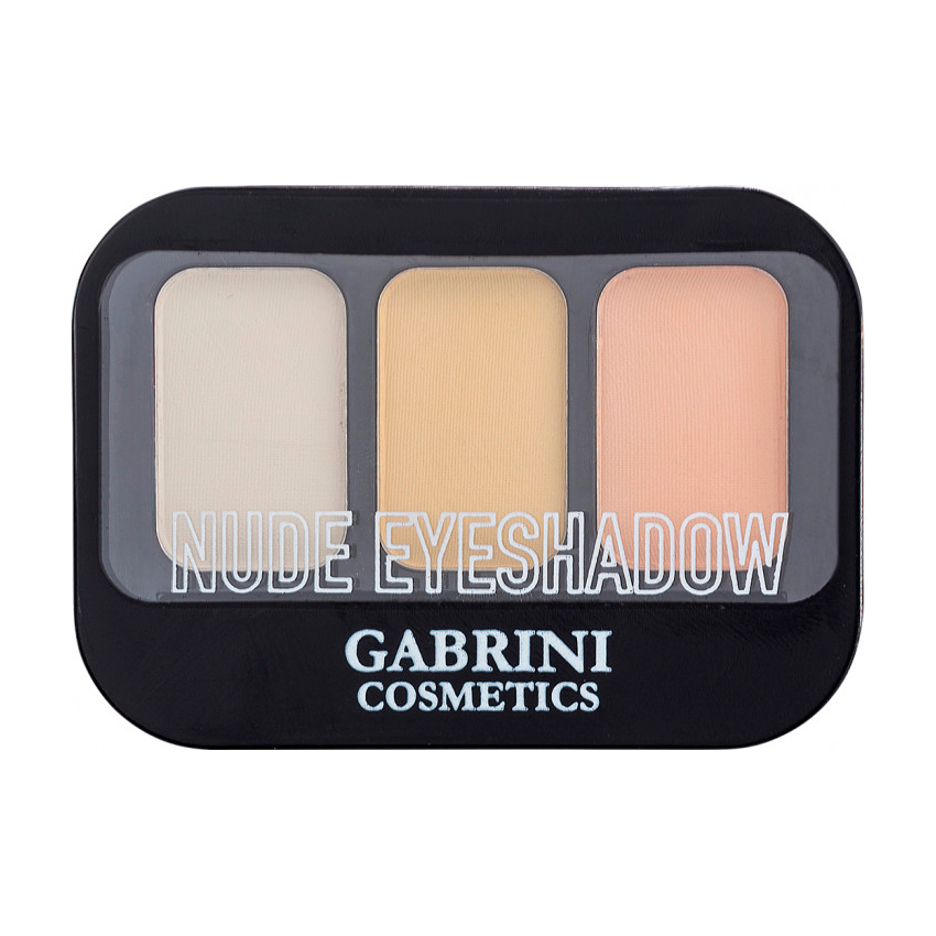 

Тіні для повік Gabrini Ombretto Trio Nude 103, 6г