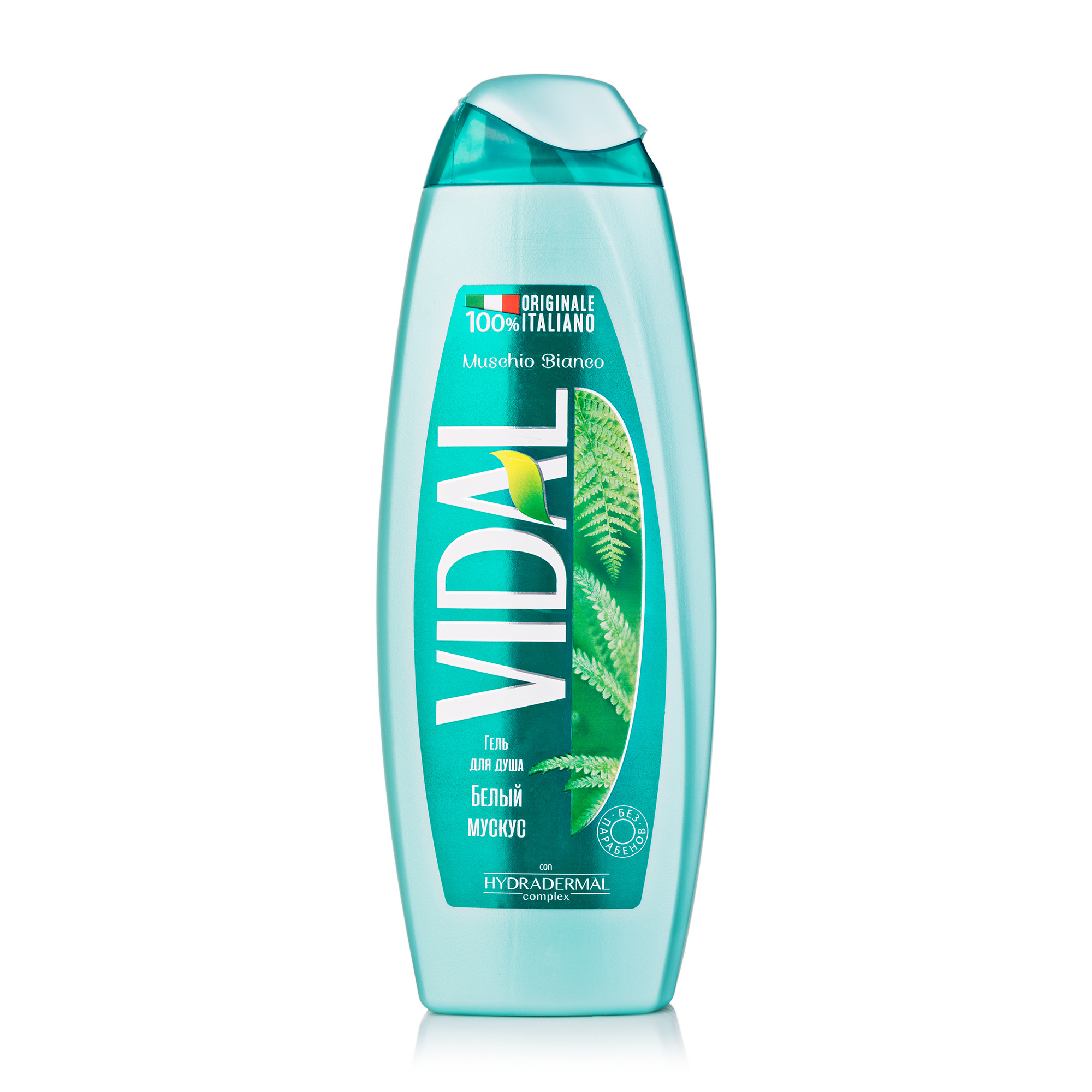 

Уцінка! Гель для душу Vidal Muschio Bianco Shower Gel Білий мускус, 500 мл