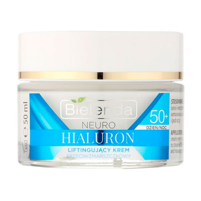

Уцінка! Крем-концентрат для обличчя Bielenda Neuro Hyaluron Підтягувальний 50+, 50 мл