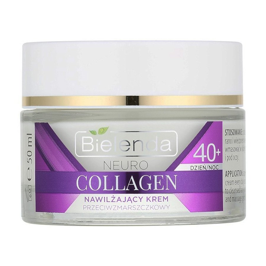 

Уцінка! Зволожувальний крем-концентрат для обличчя Bielenda Neuro Collagen проти зморщок 40+, 50 мл