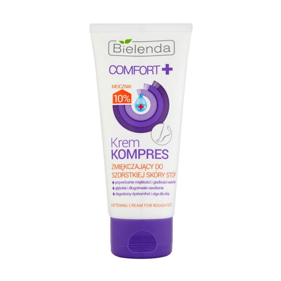 

Уцінка! Розм'якшувальний крем-компрес для ніг Bielenda Comfort Softening Cream For Rough Feet, 100 мл